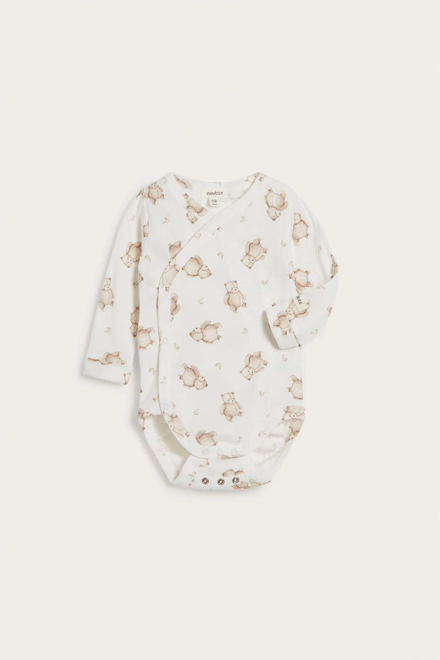 Baby white teddy bodysuit - Image 4