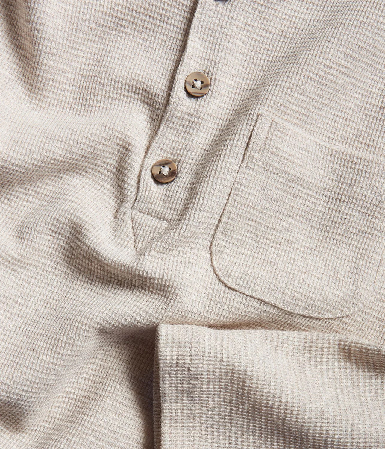 Kids beige waffle knit top - Image 5