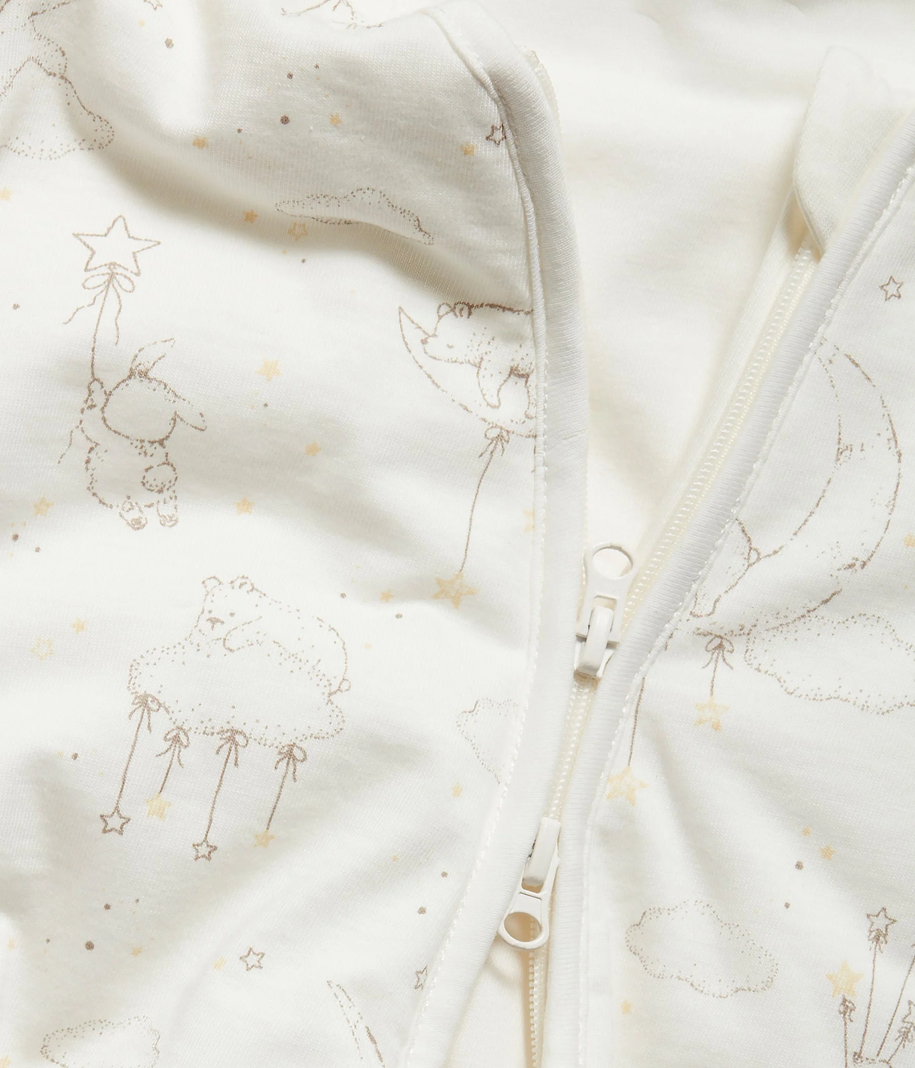 Baby white sleeping bag - Image 3