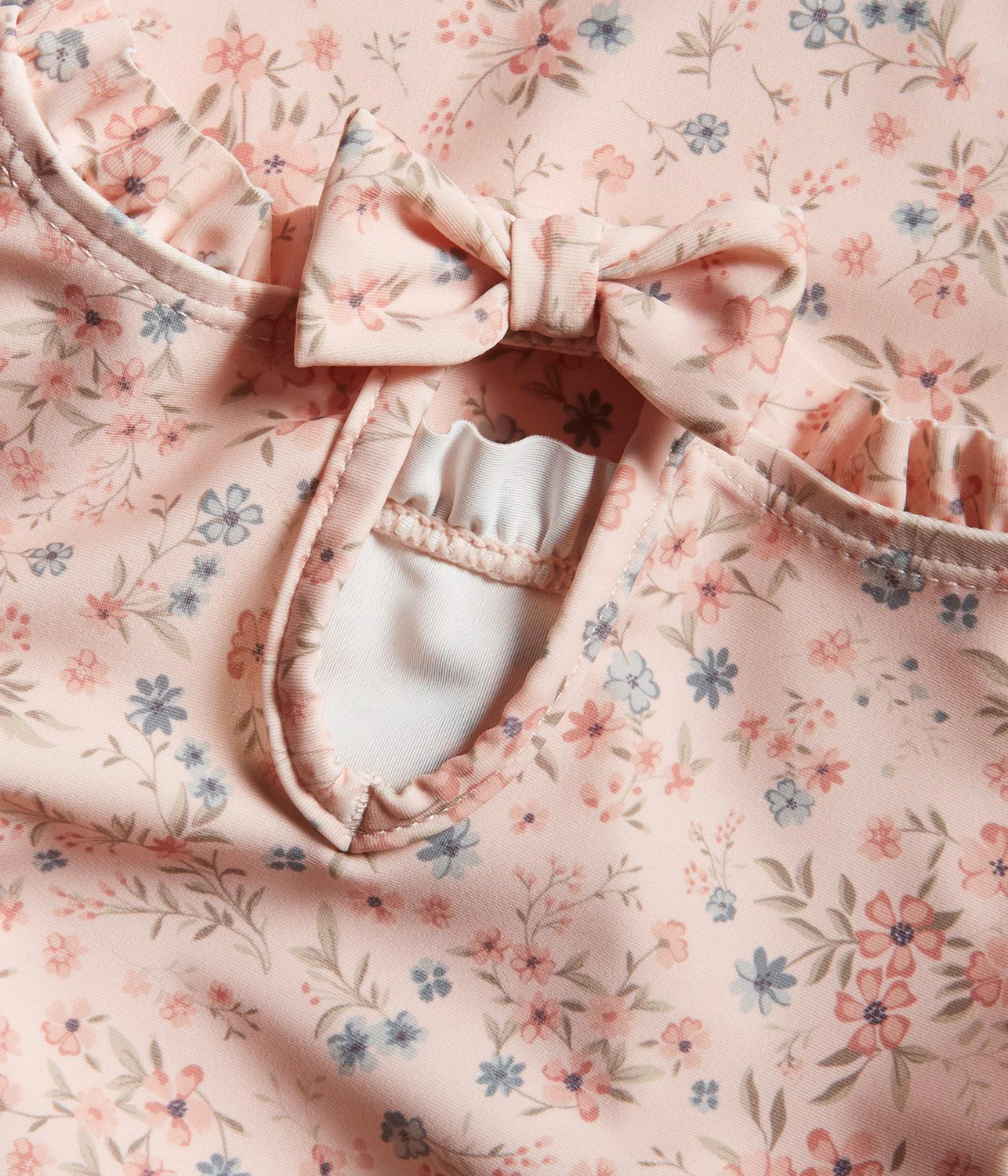 Baby & kids pink floral UV top - Image 2