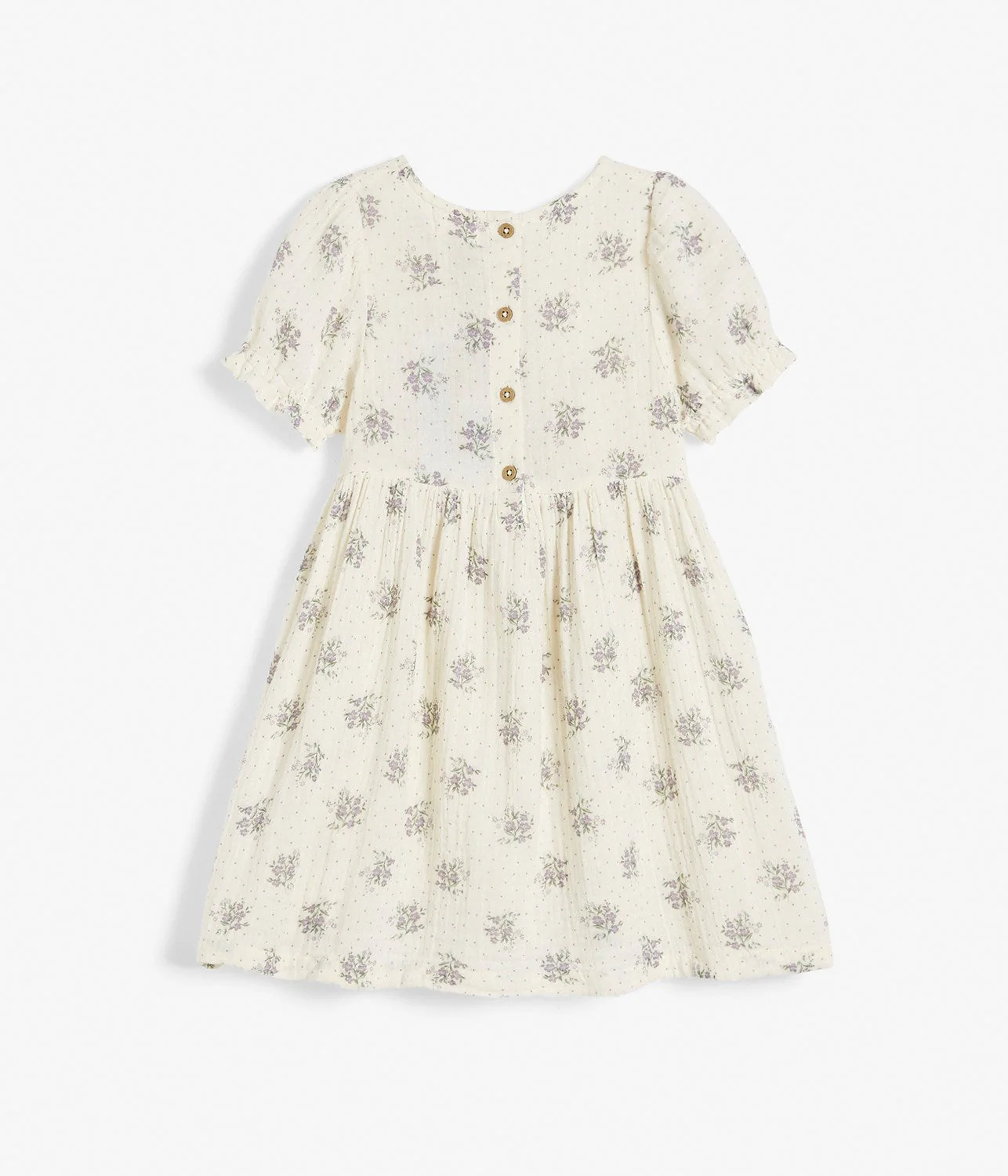 Baby & kids beige floral dress - Image 3