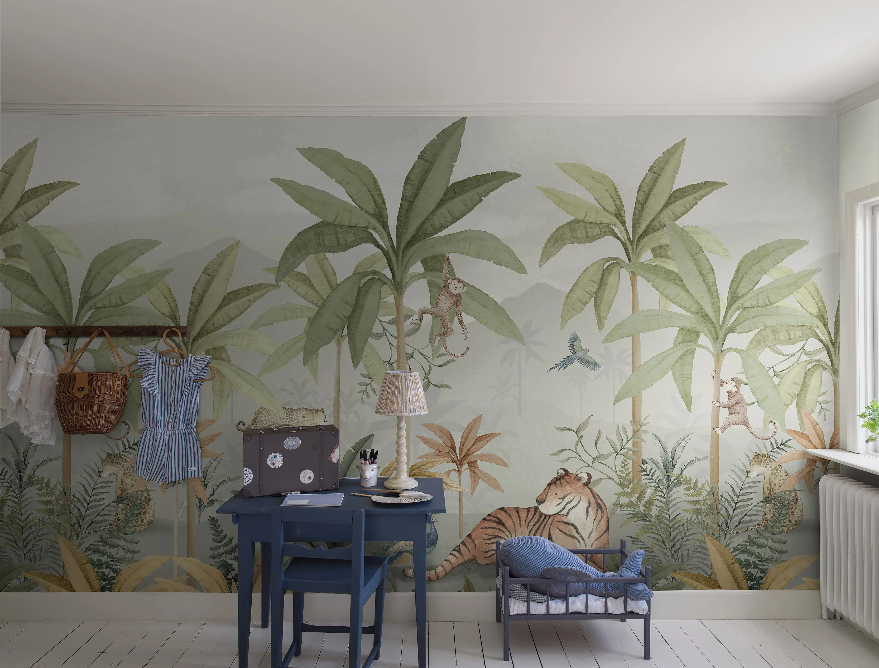 Wild Jungle Mural wallpaper - Image 4