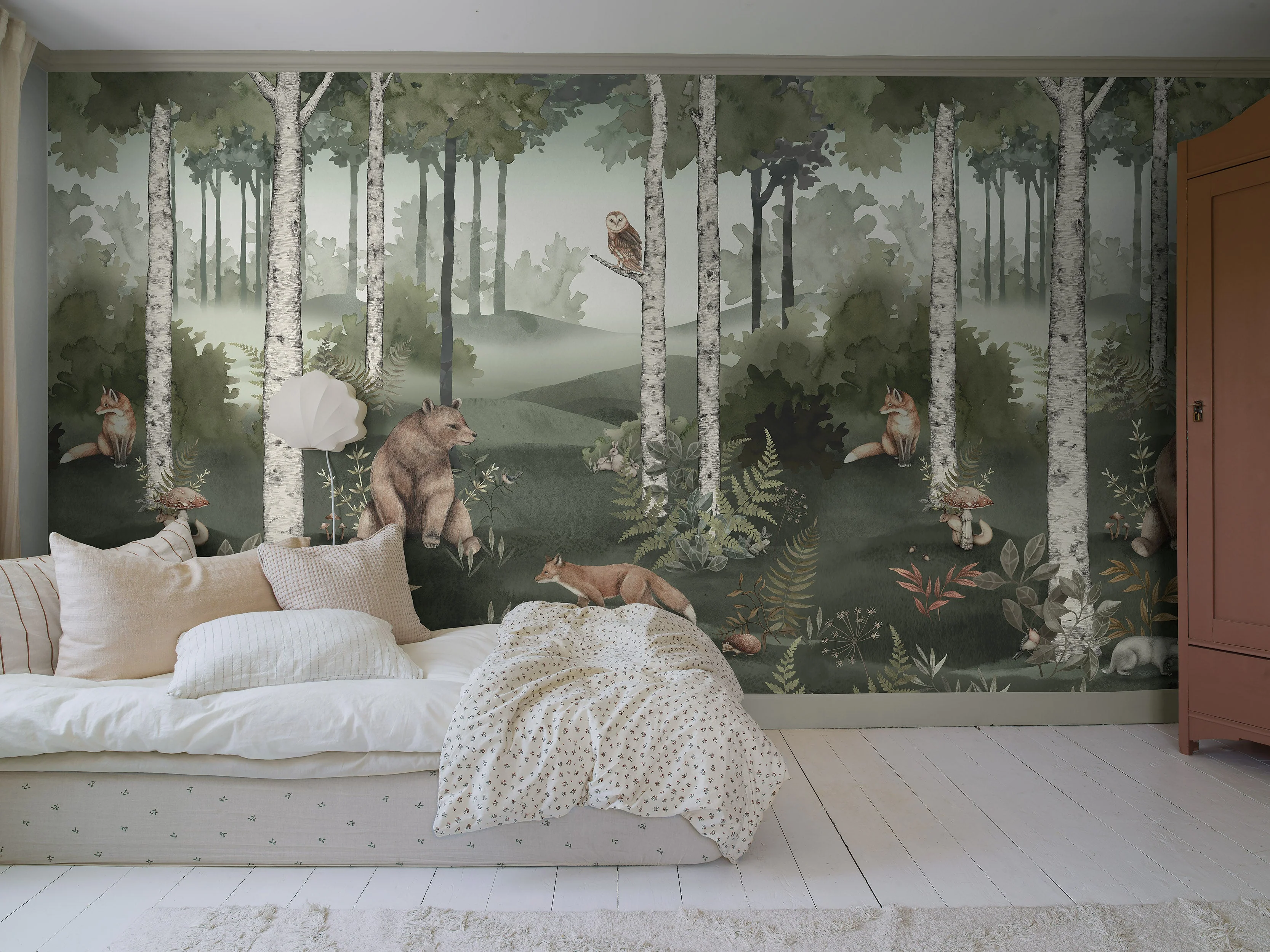 Wild Forest Mural wallpaper - Image 4