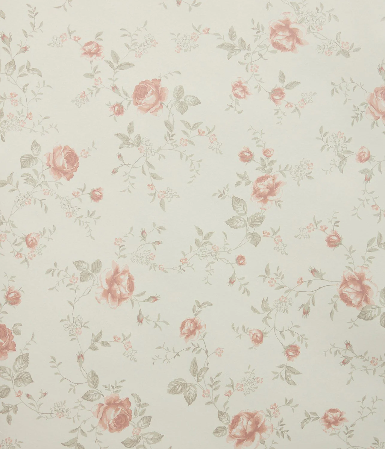 Rose Garden beige wallpaper - Image 3