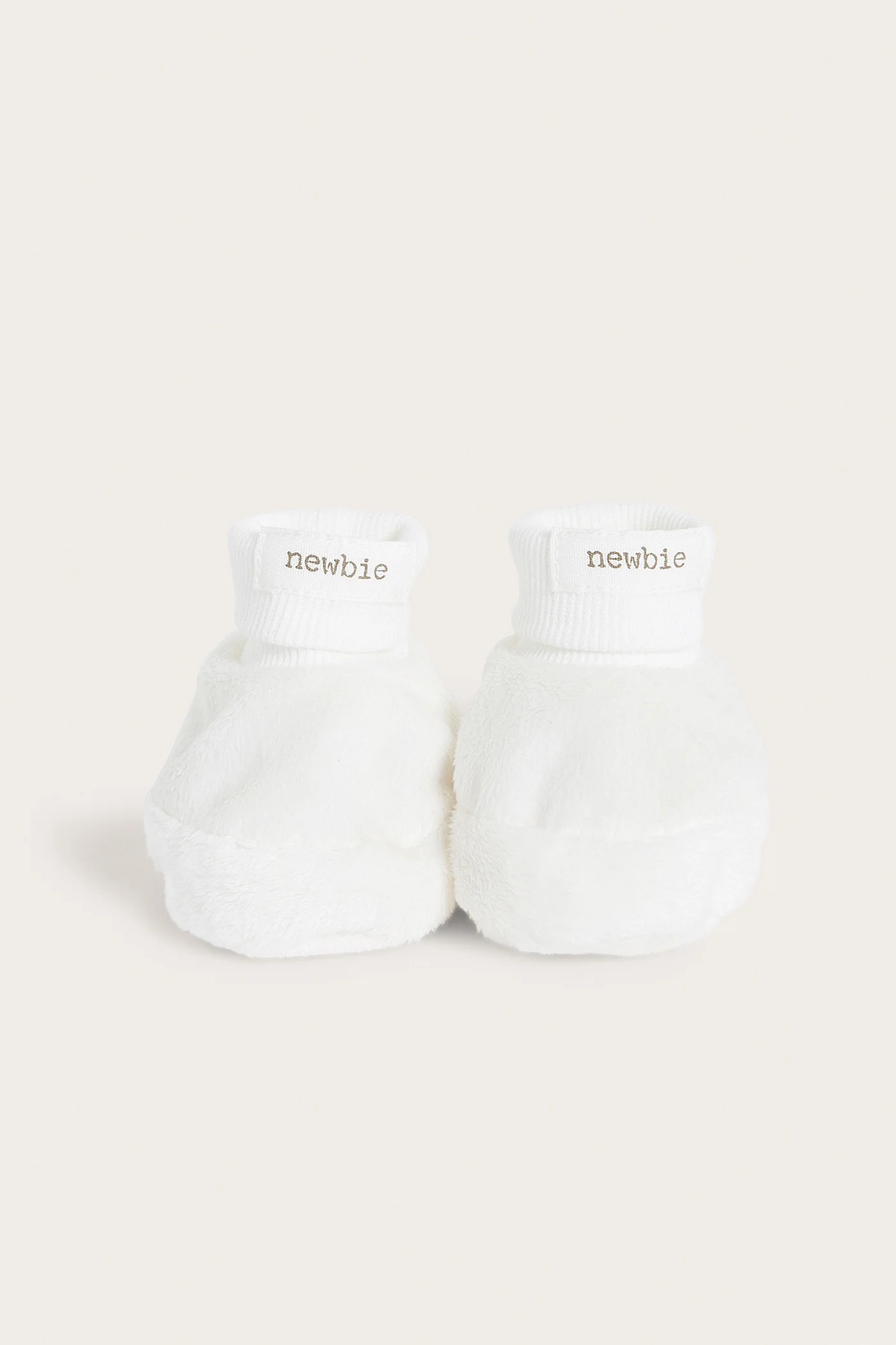 Baby white booties - Image 2