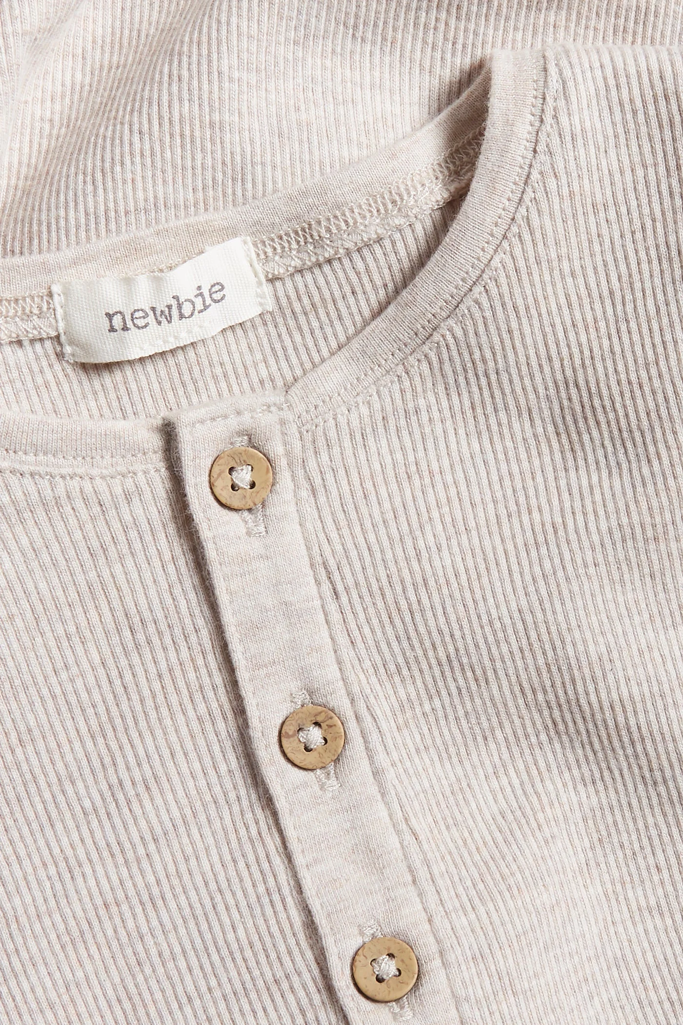 Baby beige ribbed body - Image 3