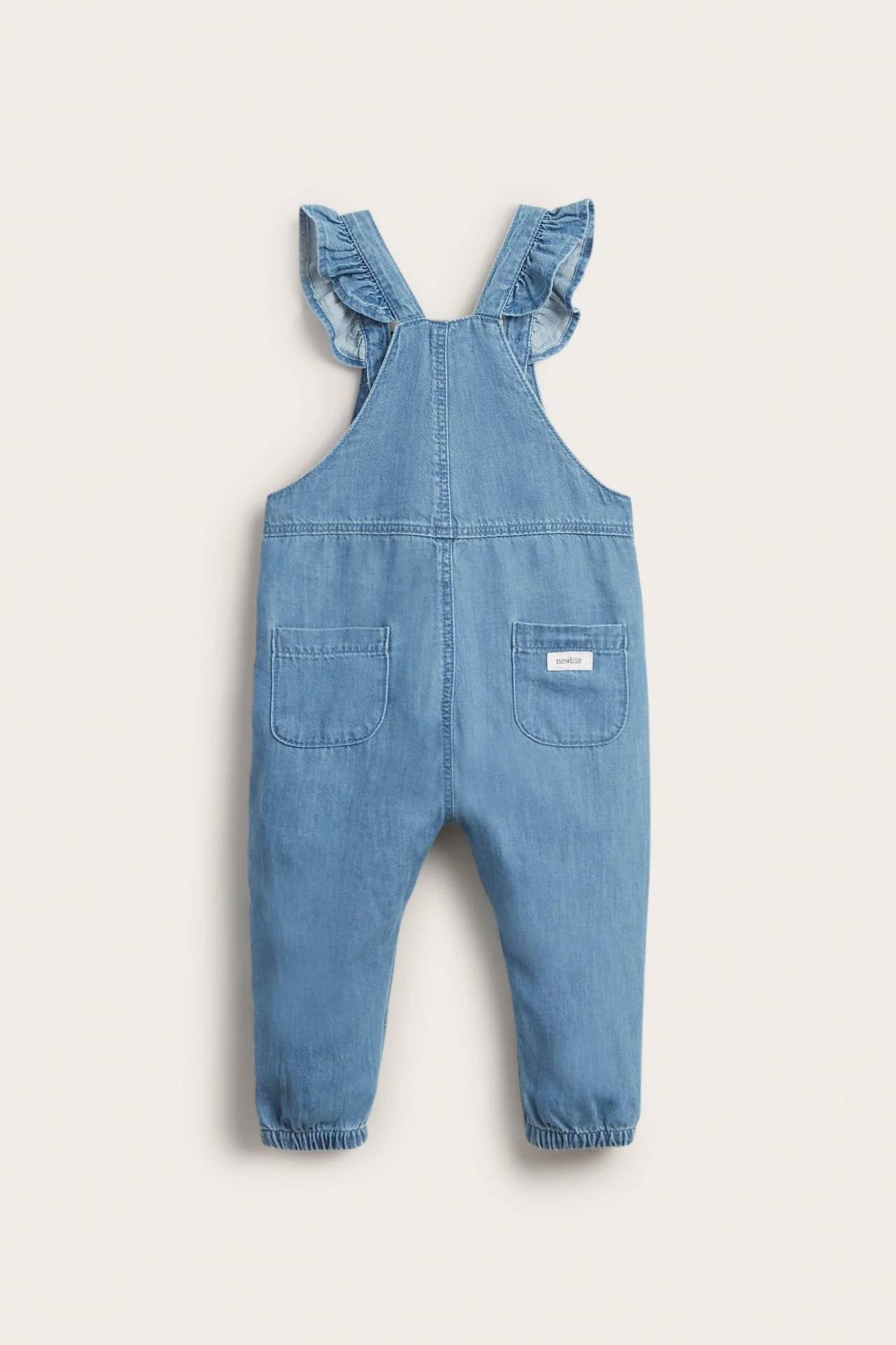 Baby blue denim dungarees - Image 4
