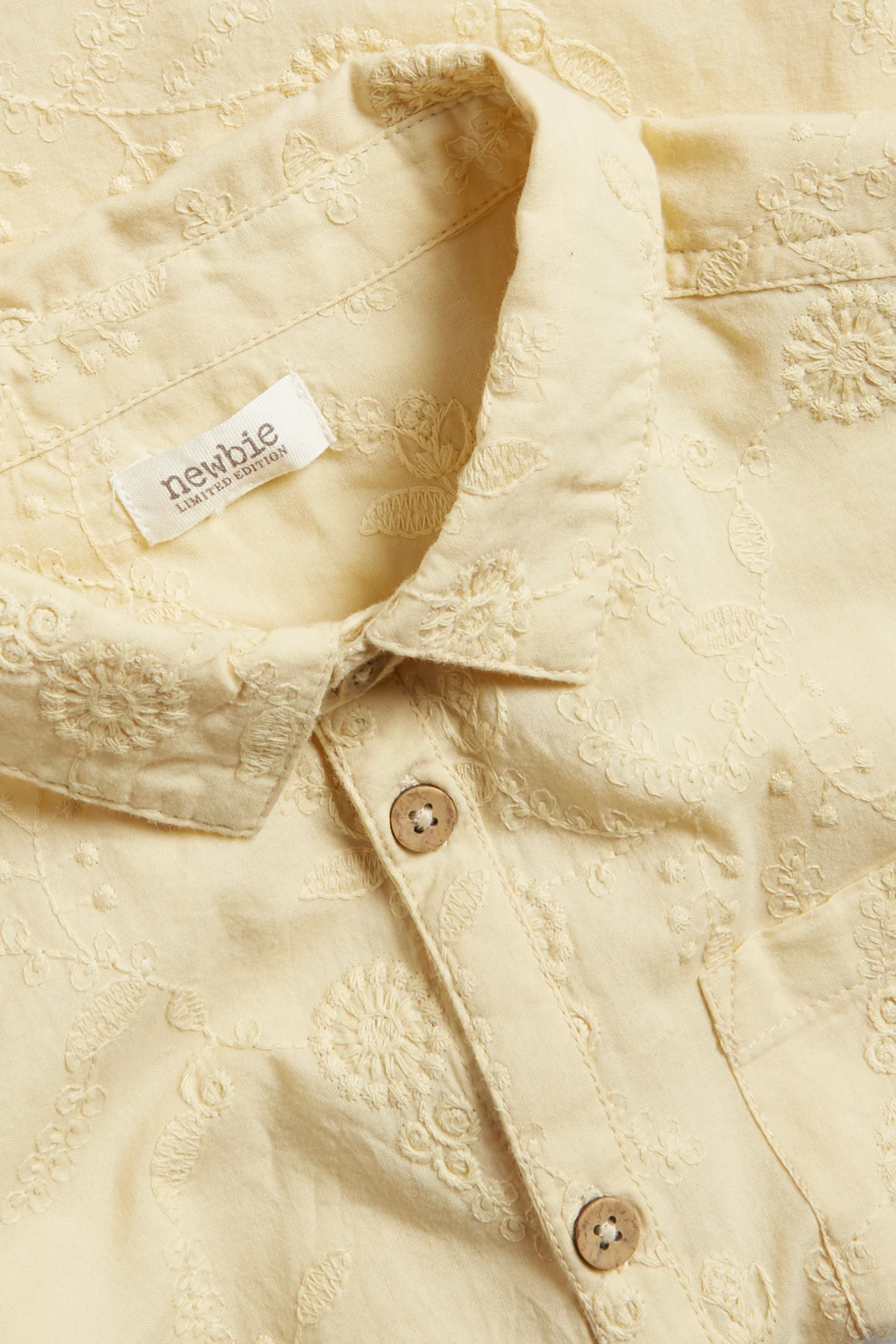 Kids' yellow short-sleeved shirt - Image 2
