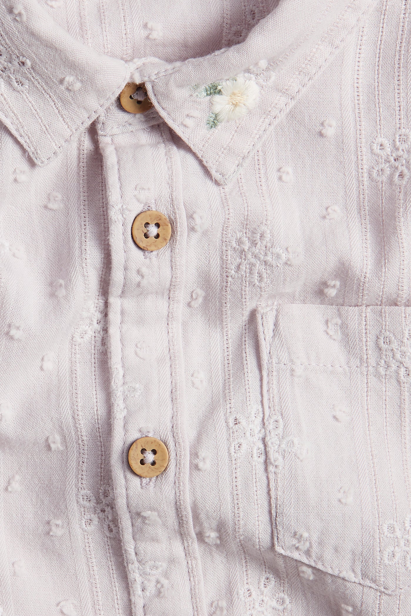 Baby & kids' purple short-sleeved shirt - Image 4