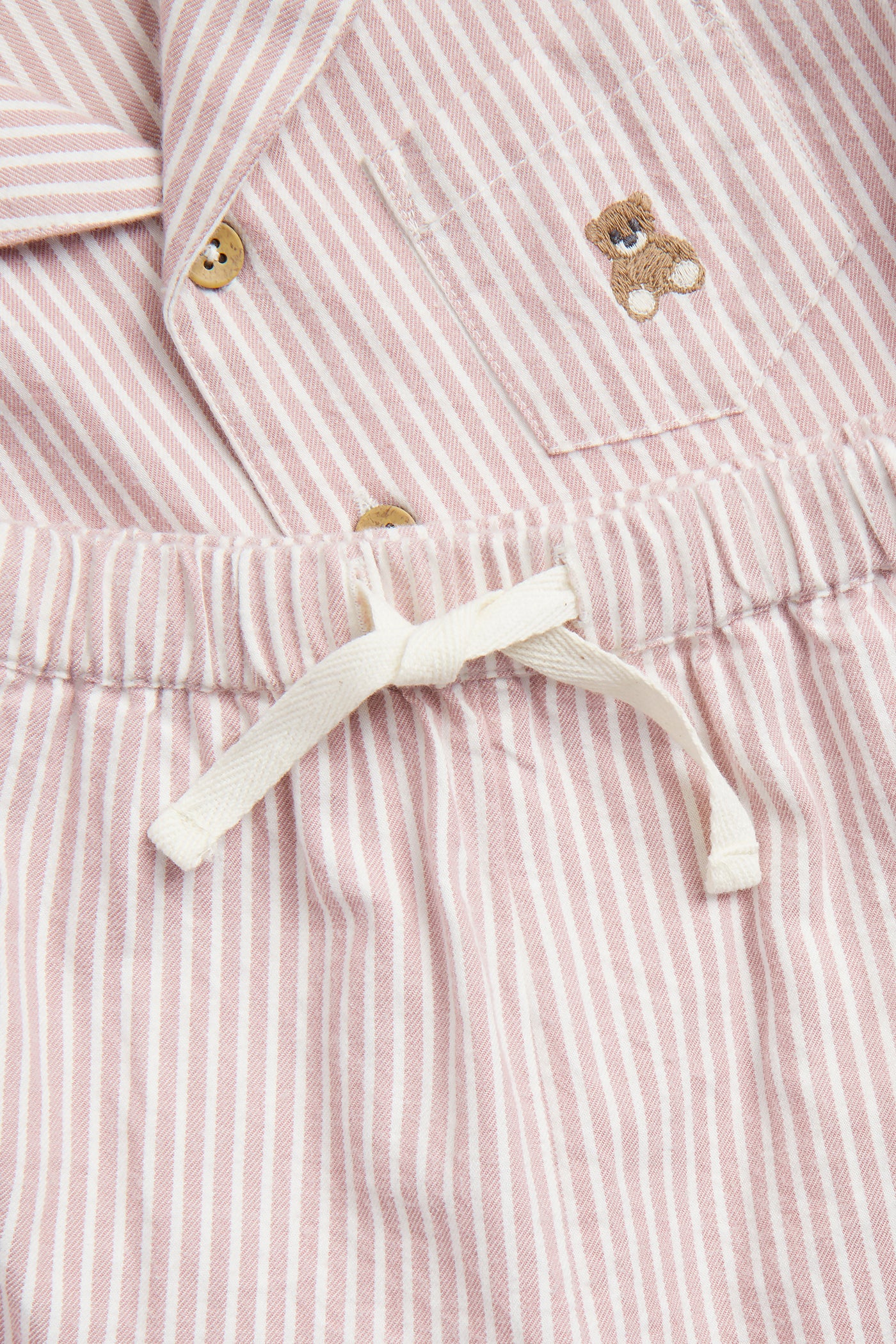 Baby & kids' pink striped pyjamas - Image 6