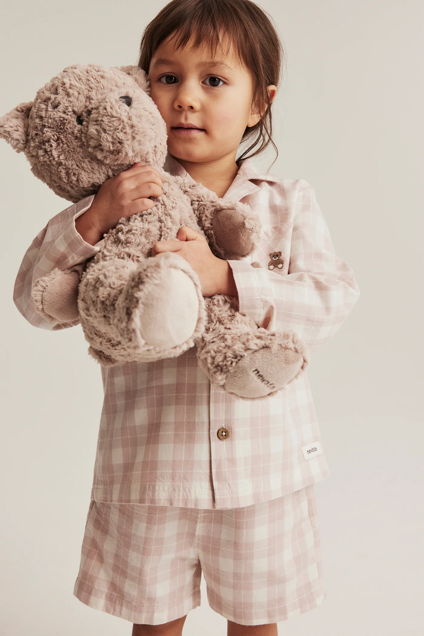 Baby & kids' pink checked pyjamas - Image 3