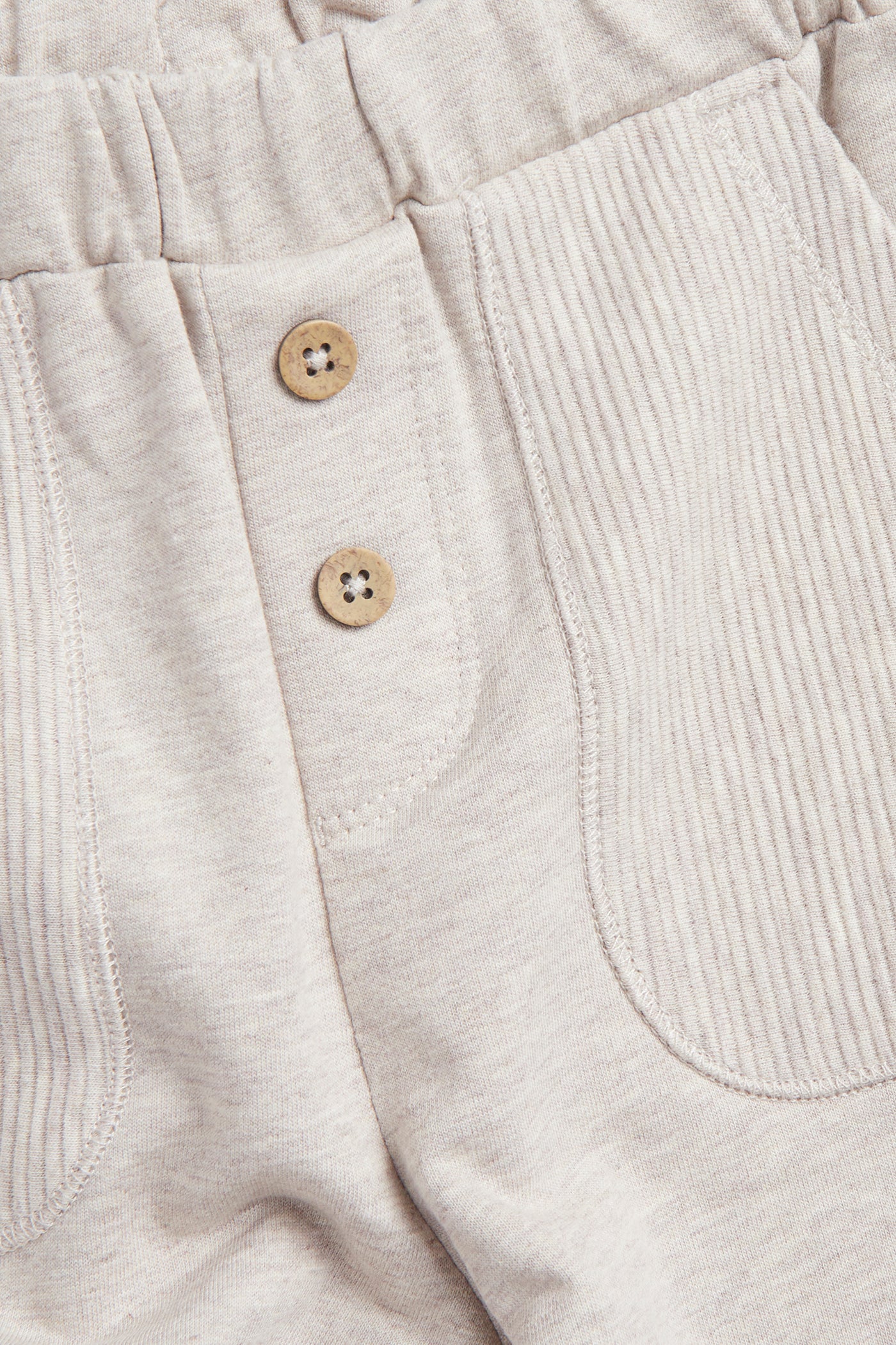 Kids beige jogging trousers - Image 4