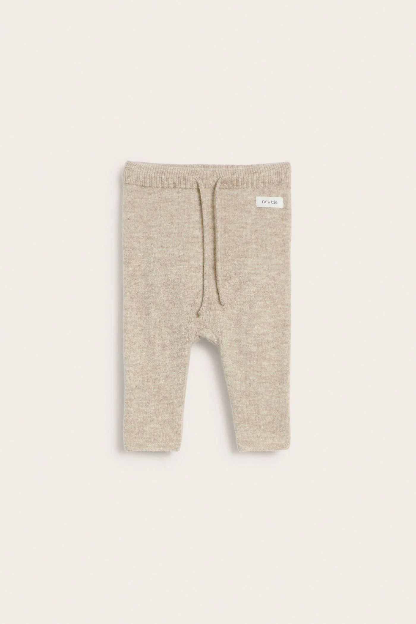 Baby beige wool-cashmere leggings - Image 2