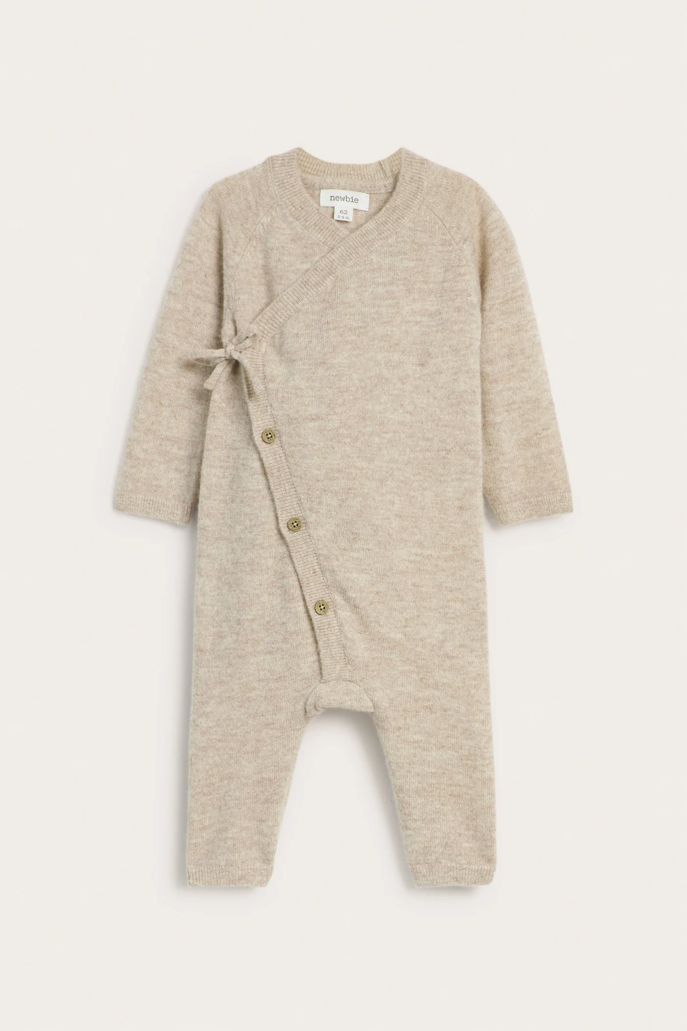 Baby beige wool-cashmere jumpsuit - Image 2