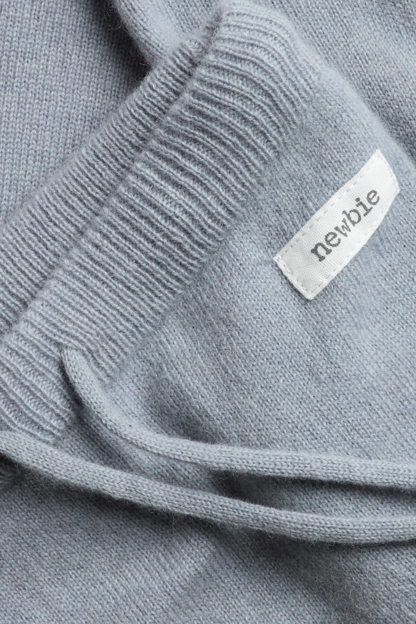 Baby blue wool-cashmere leggings - Image 4