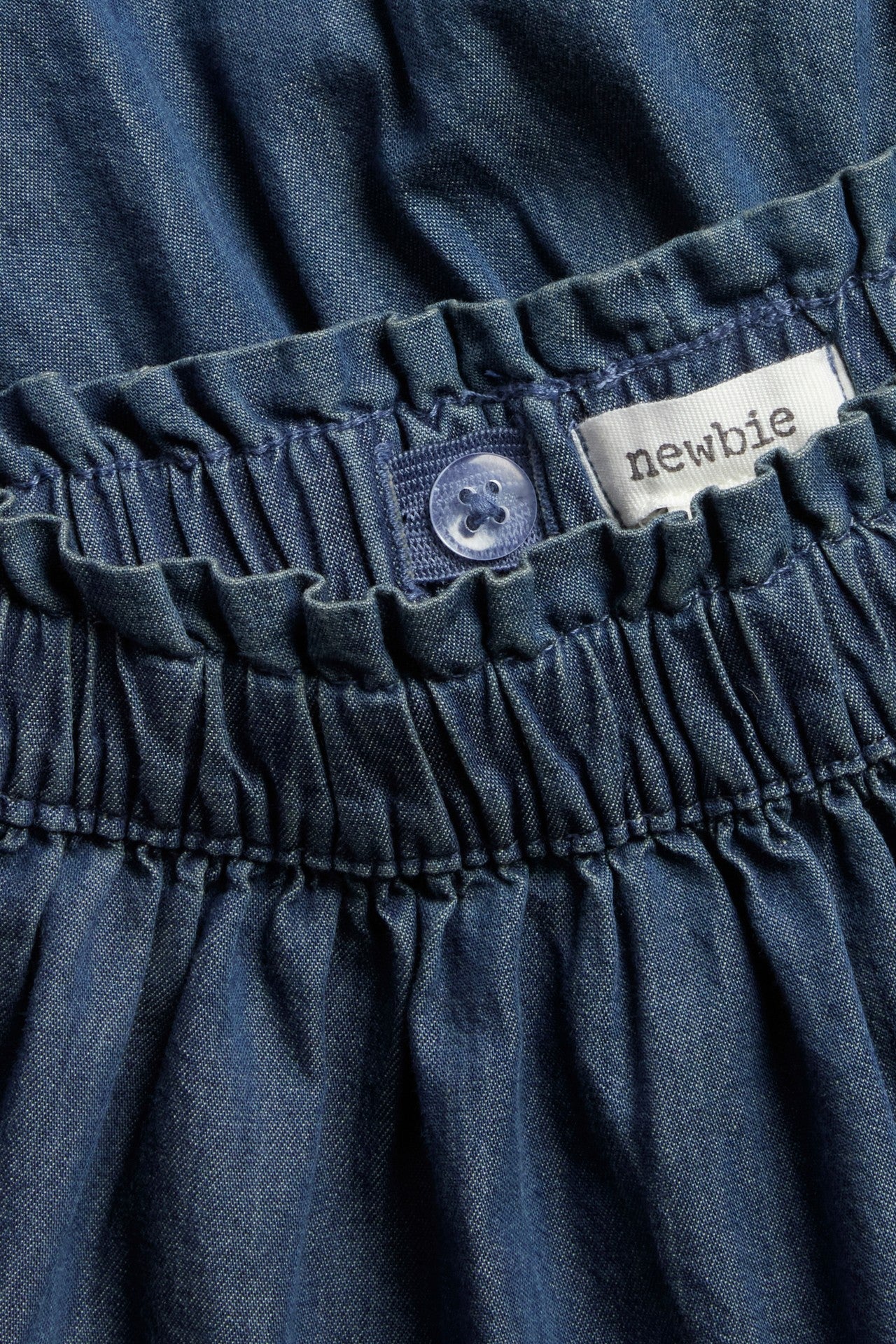 Baby & kids' blue denim skirt with frills - Image 5