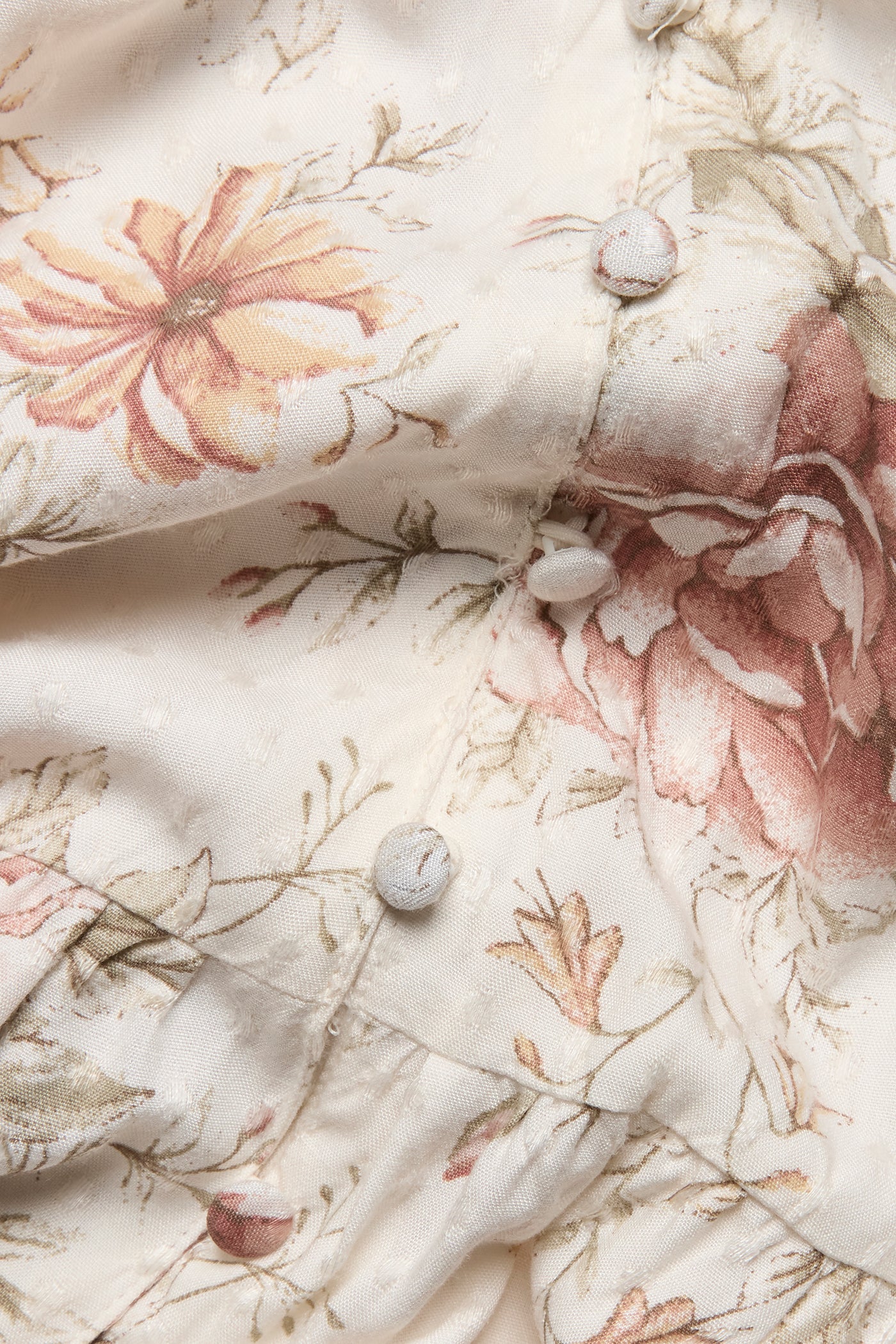 Women's white floral skirt - Image 4