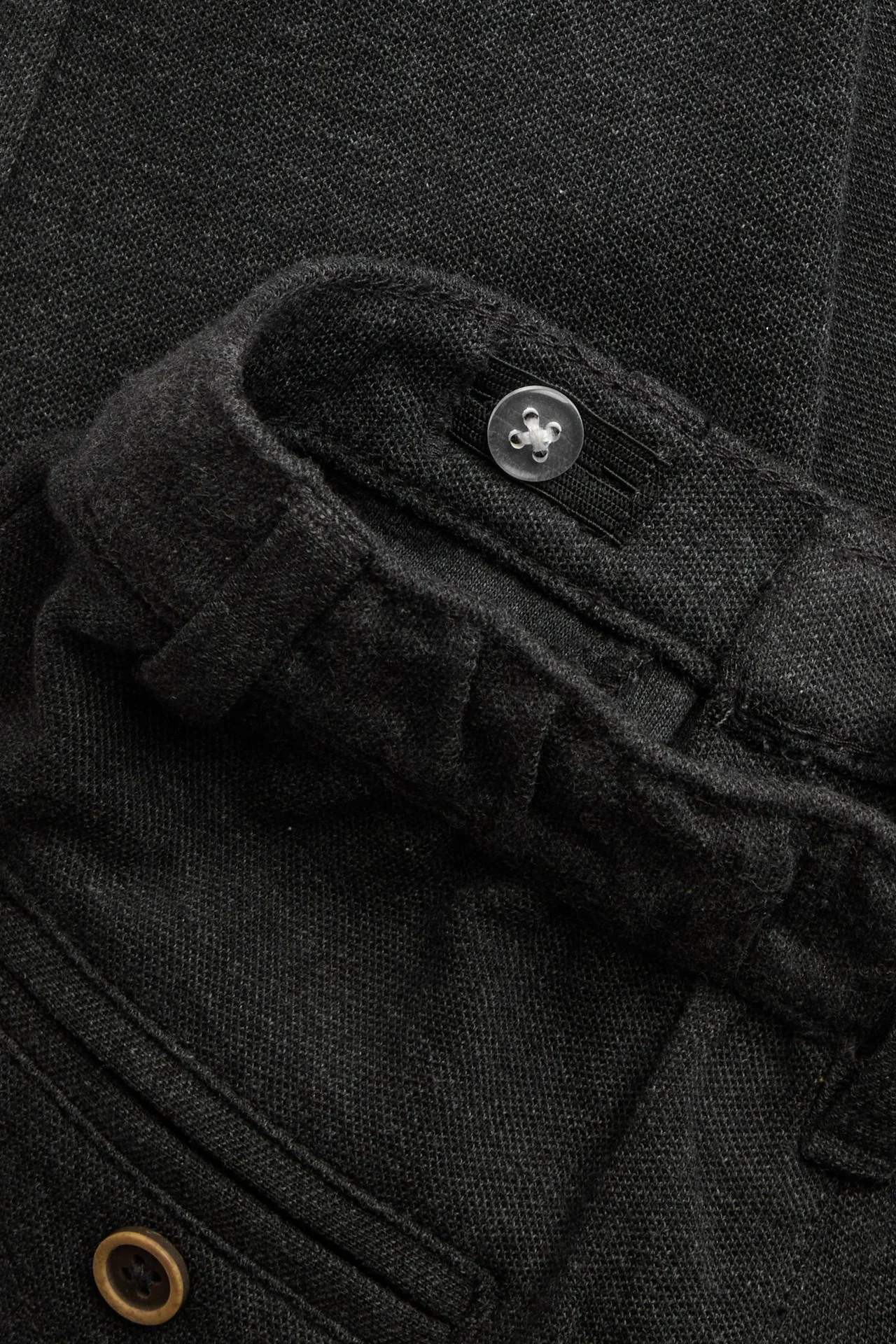 Baby grey turn-up trousers - Image 3