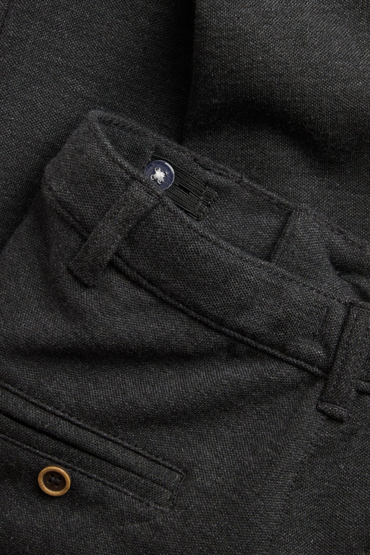 Kids' grey turn-up trousers - Image 3