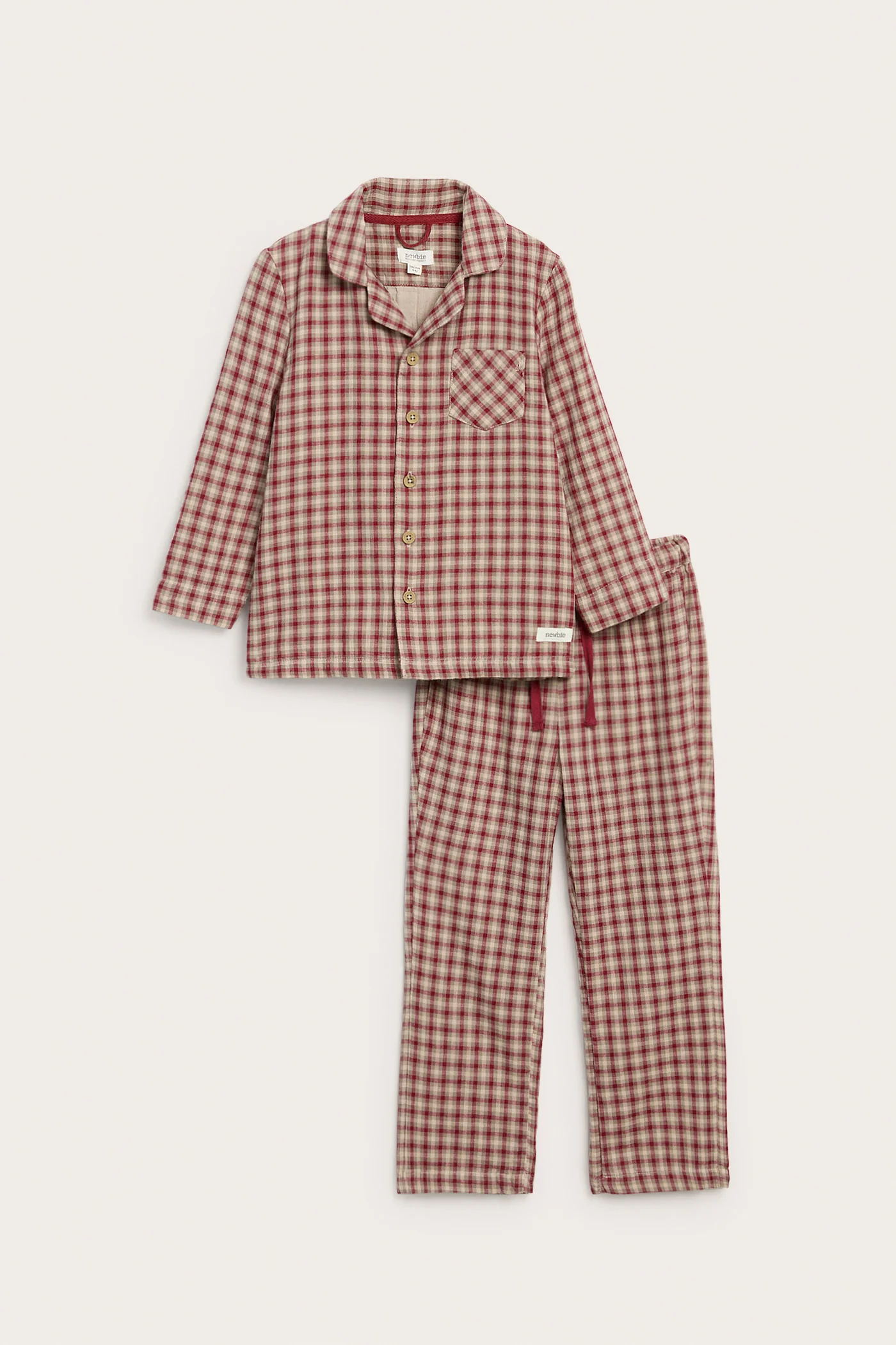 Baby & kids´ red checked pyjamas - Image 2