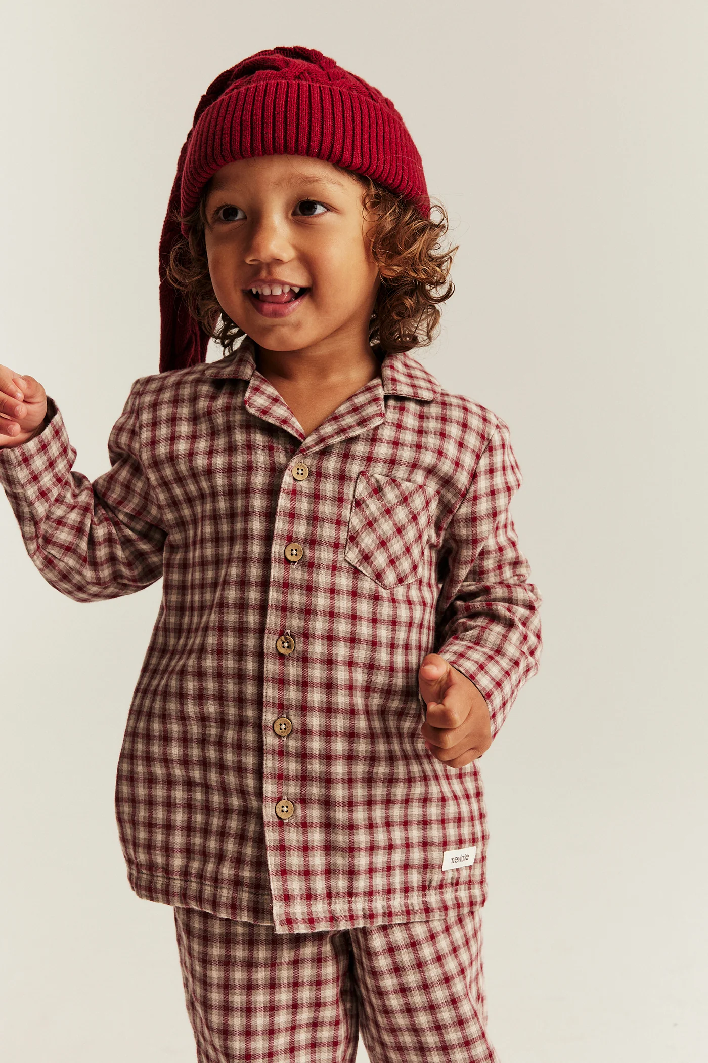 Baby & kids´ red checked pyjamas - Image 3