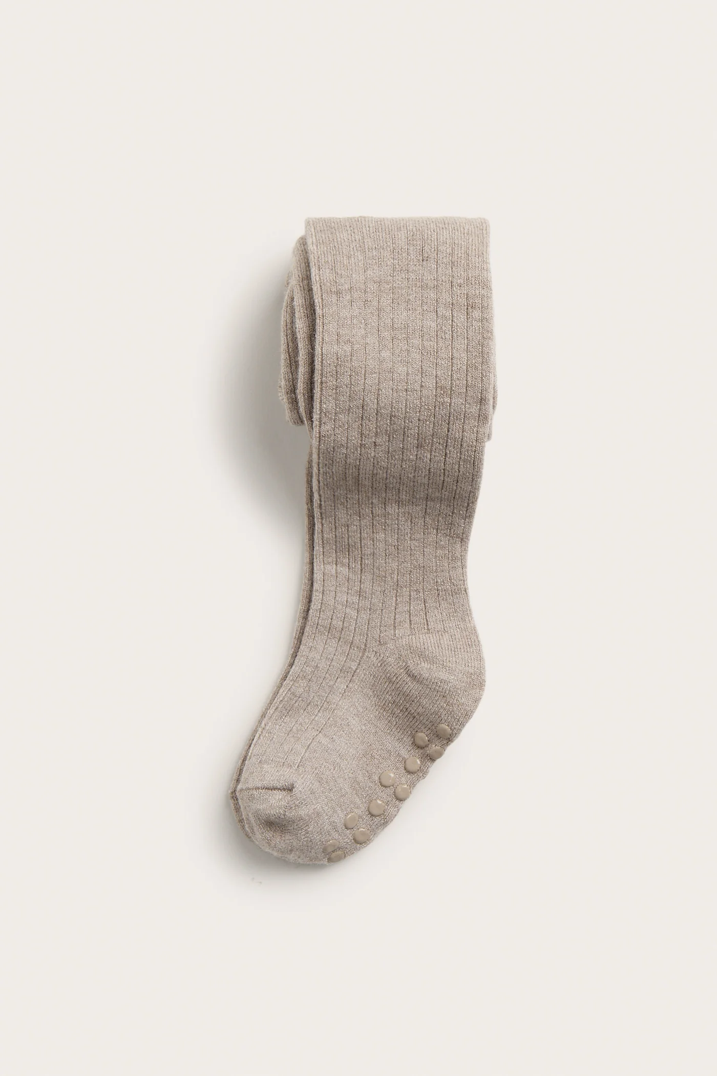 Baby beige wool blend tights