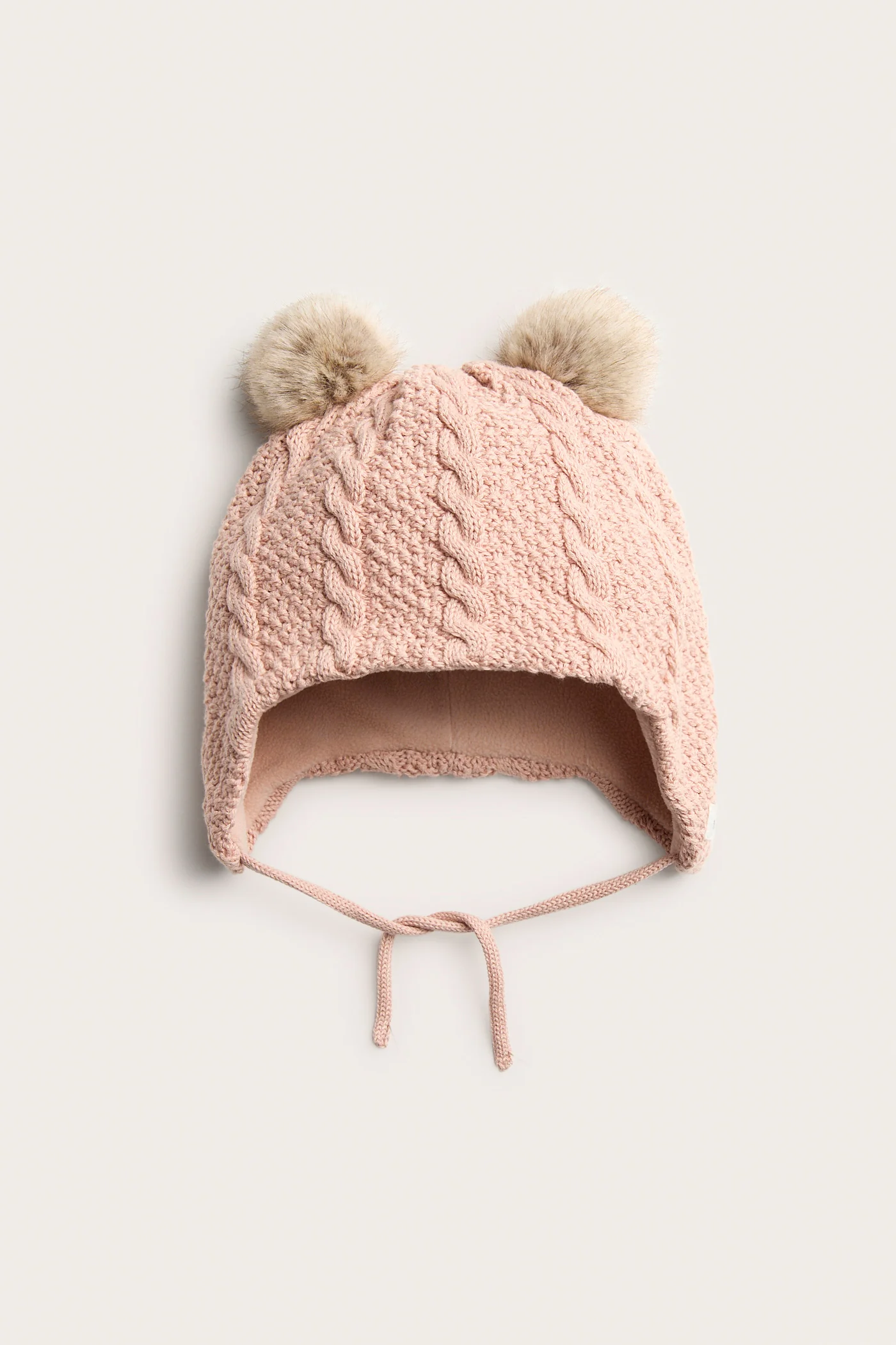 Baby & kids pink knitted hat
