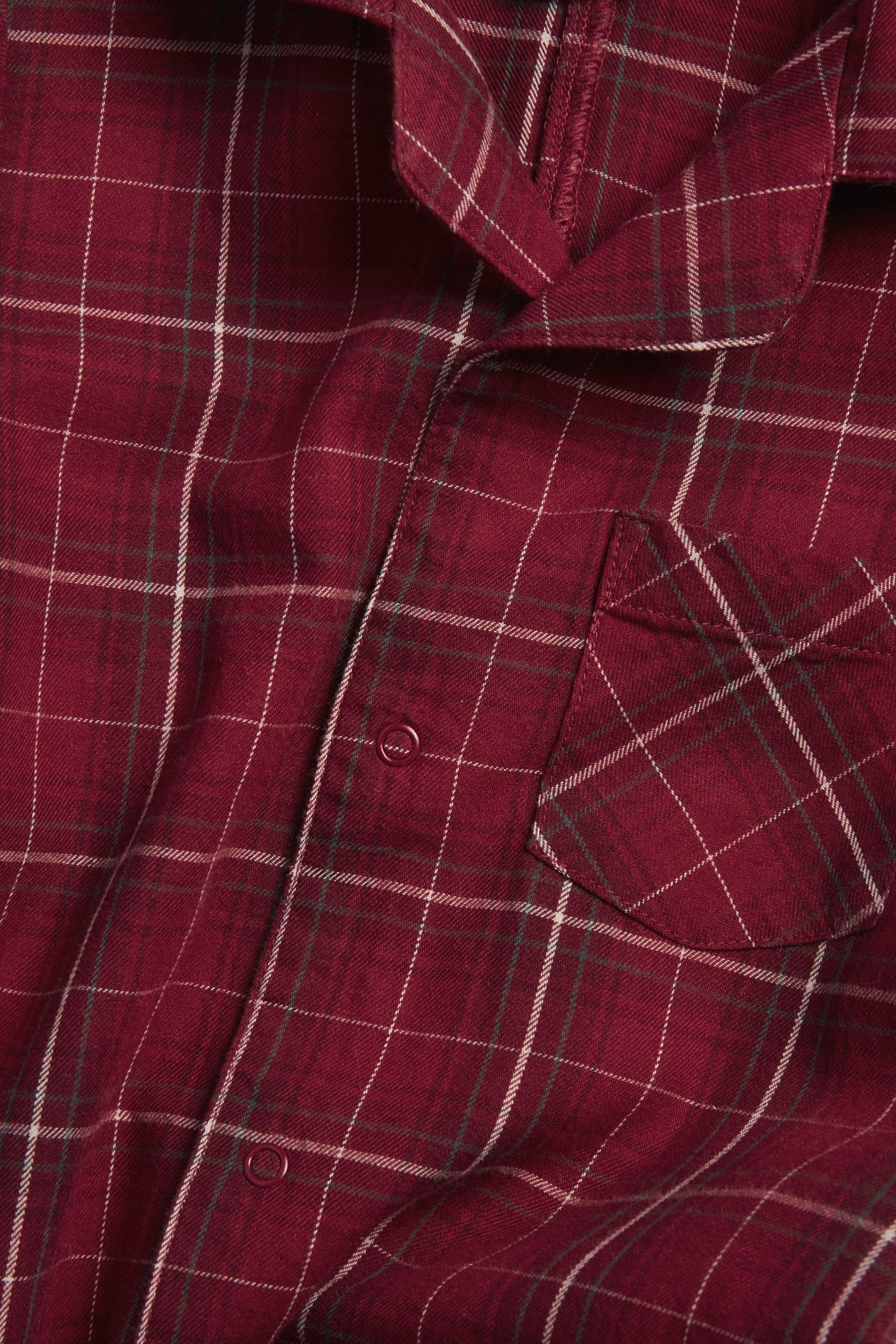 Baby red checked woven pyjamas - Image 3