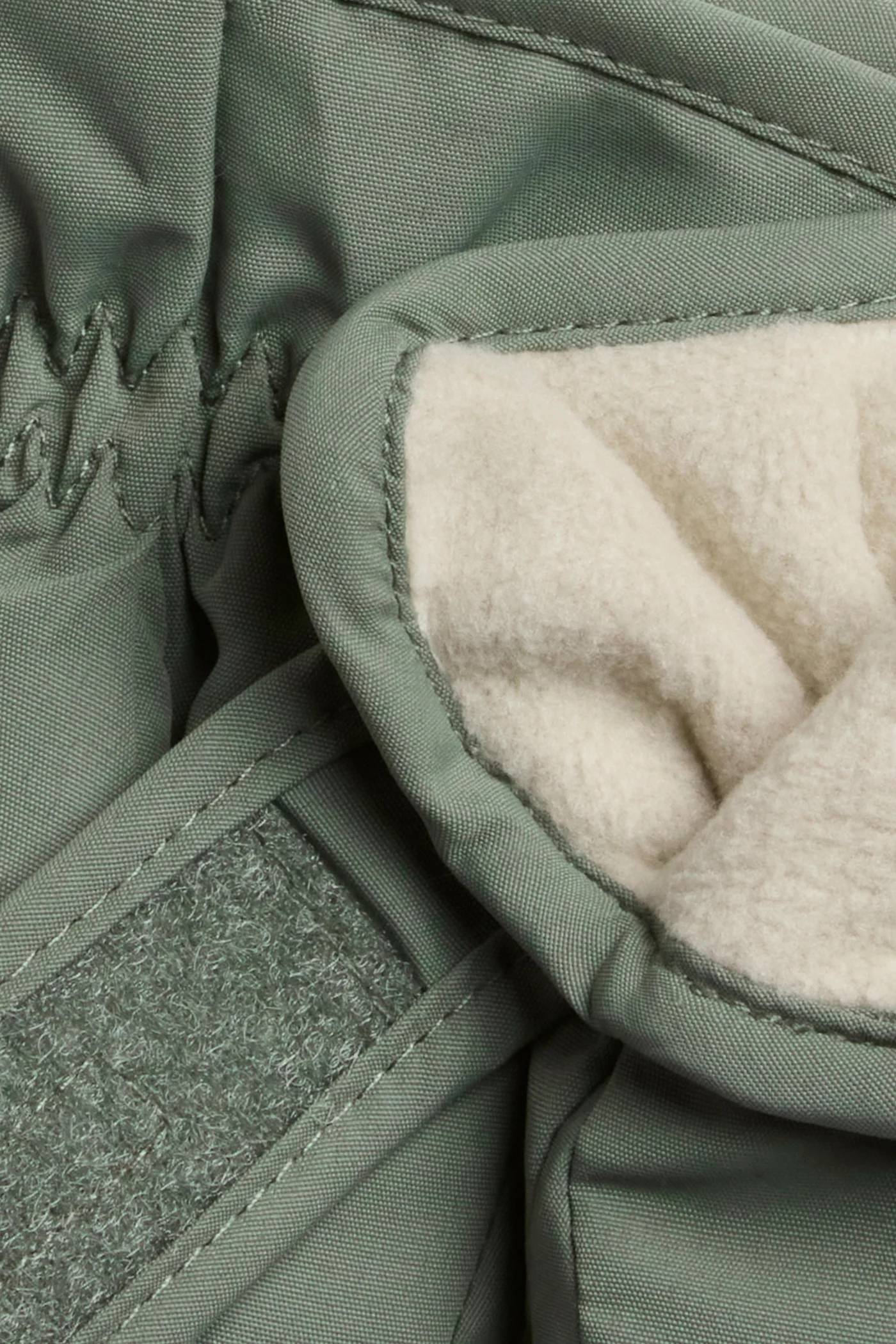 Baby & kids green water-repellent mittens - Image 2