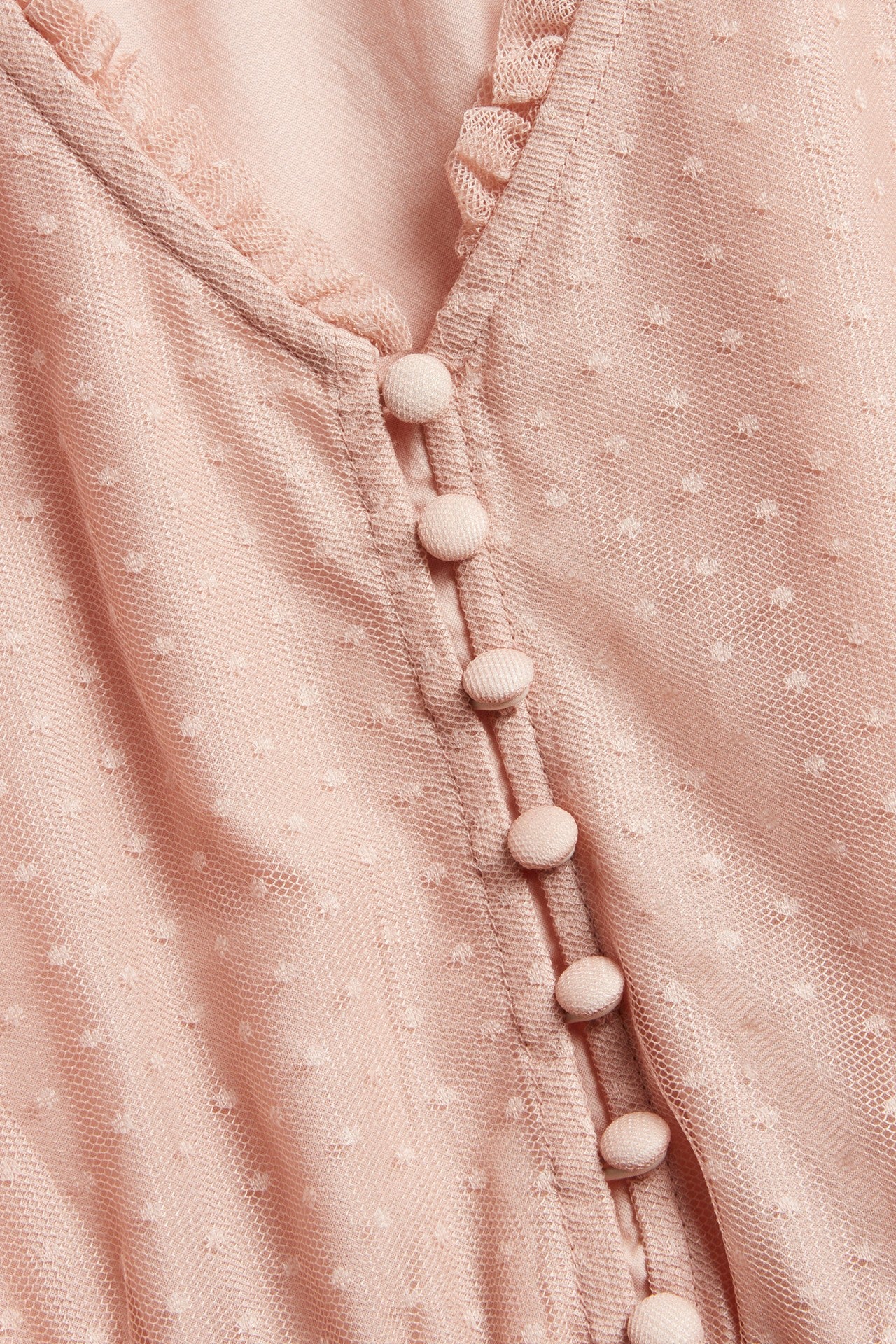 Women's pink mesh dress - Image 7