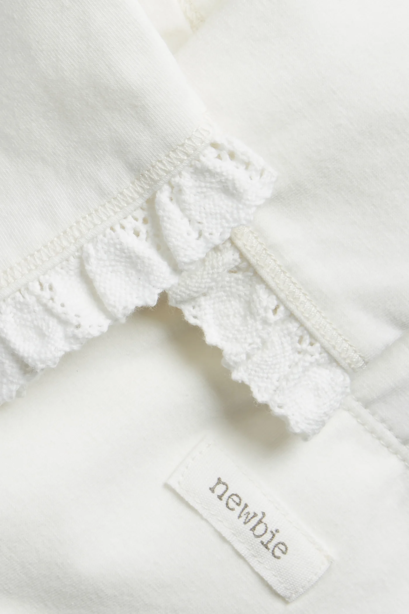 Baby white lace leggings - Image 3