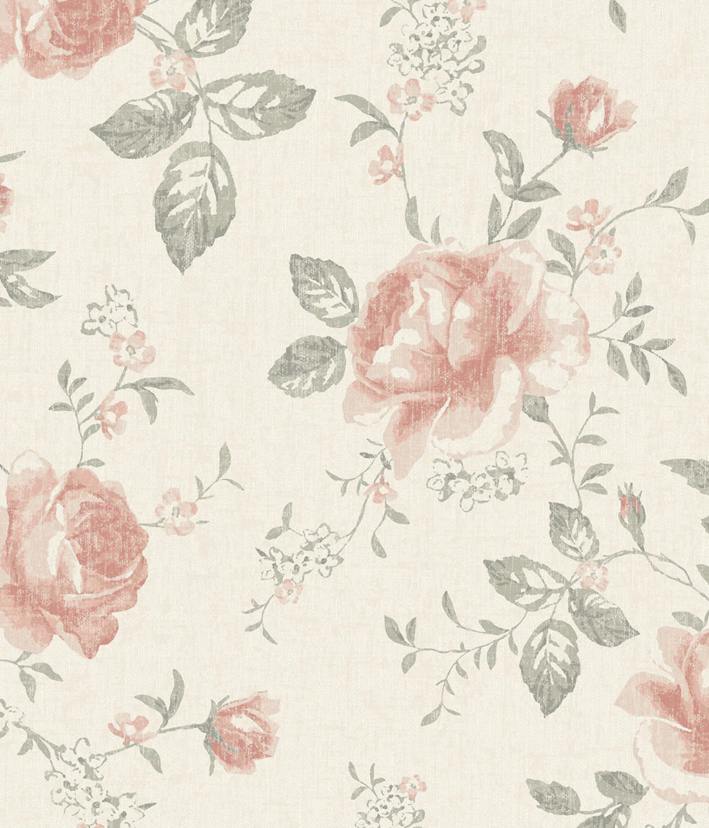 Rose Garden off-white wallpaper - Image 2