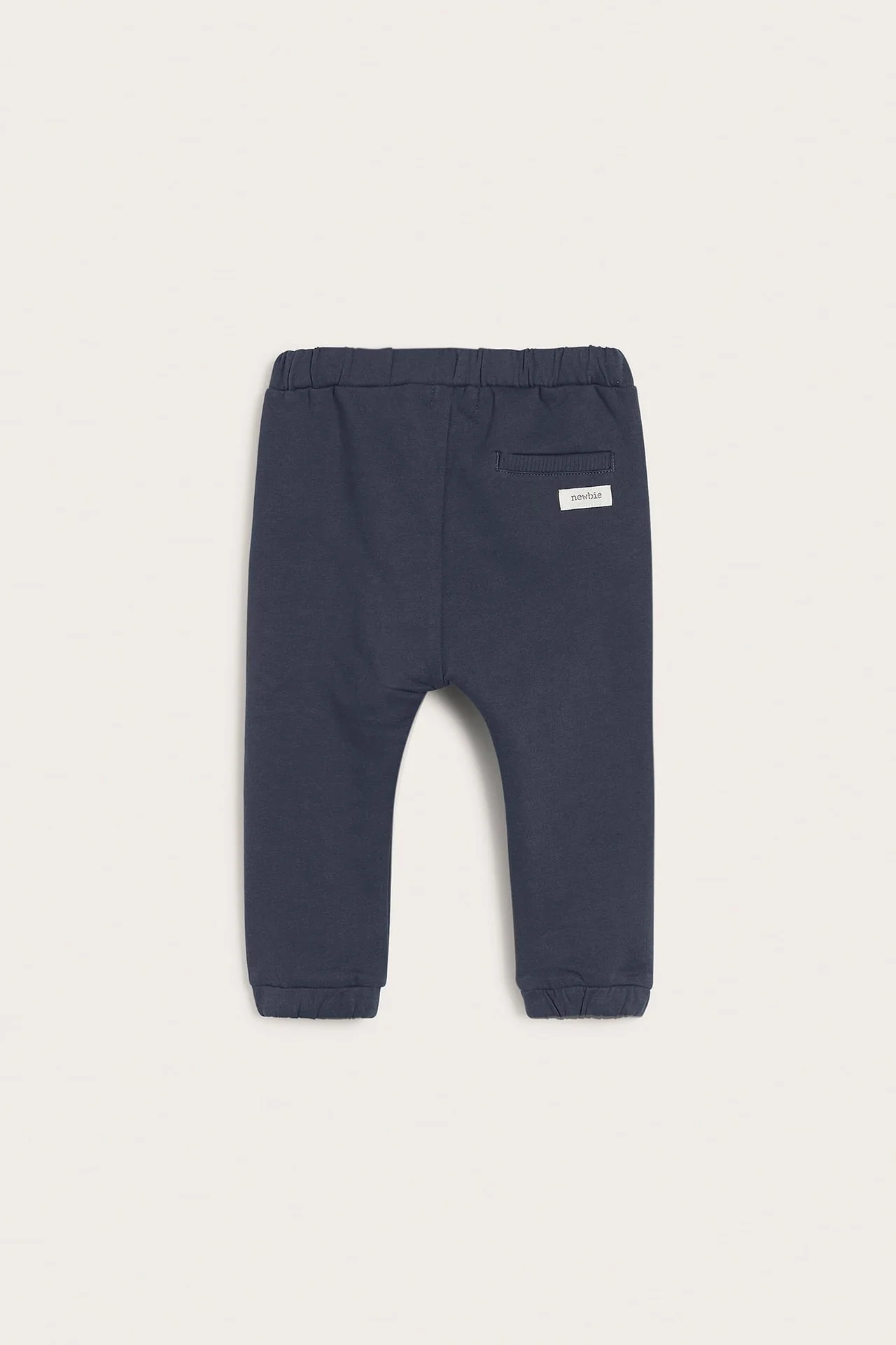 Baby navy blue jogging trousers - Image 3
