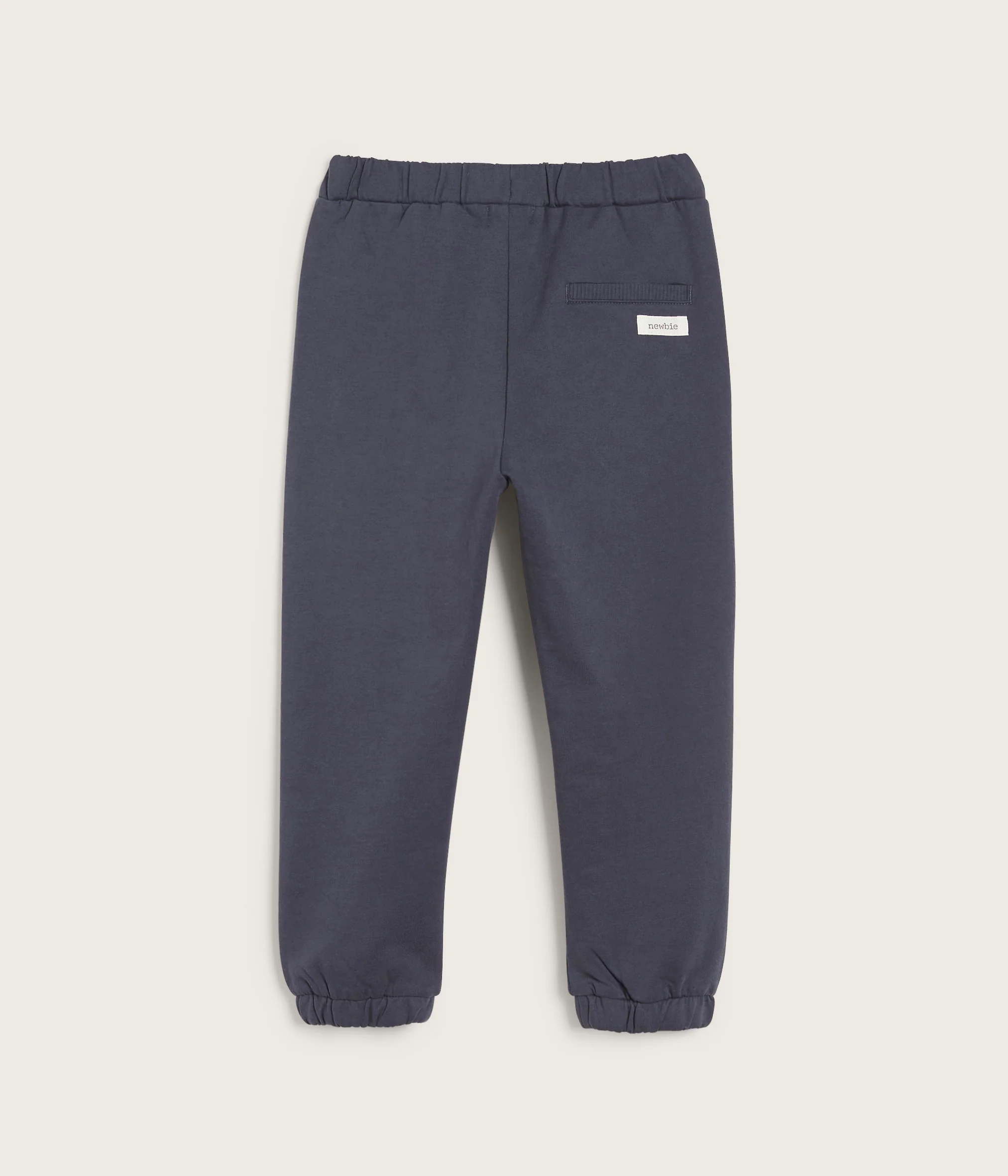 Kids navy blue jogging trousers - Image 3