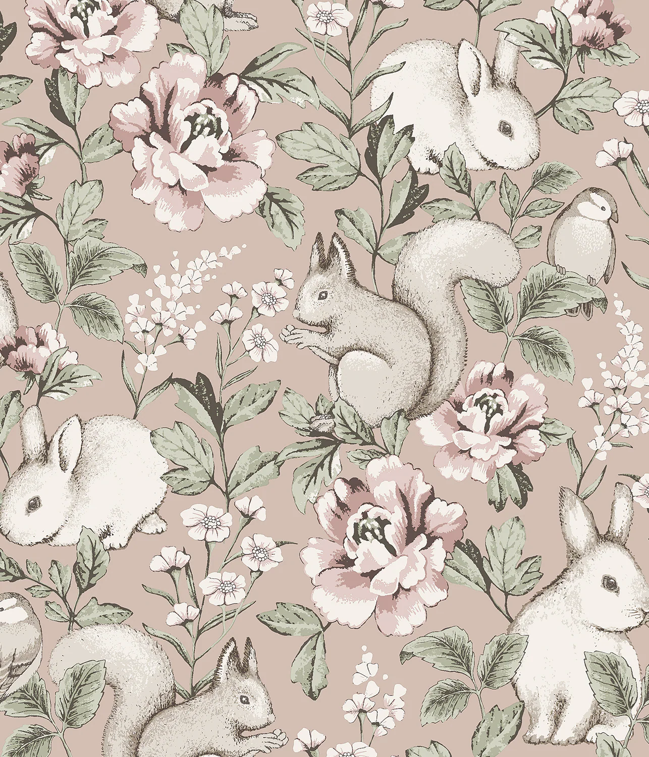 Magic Forest pink wallpaper - Image 3