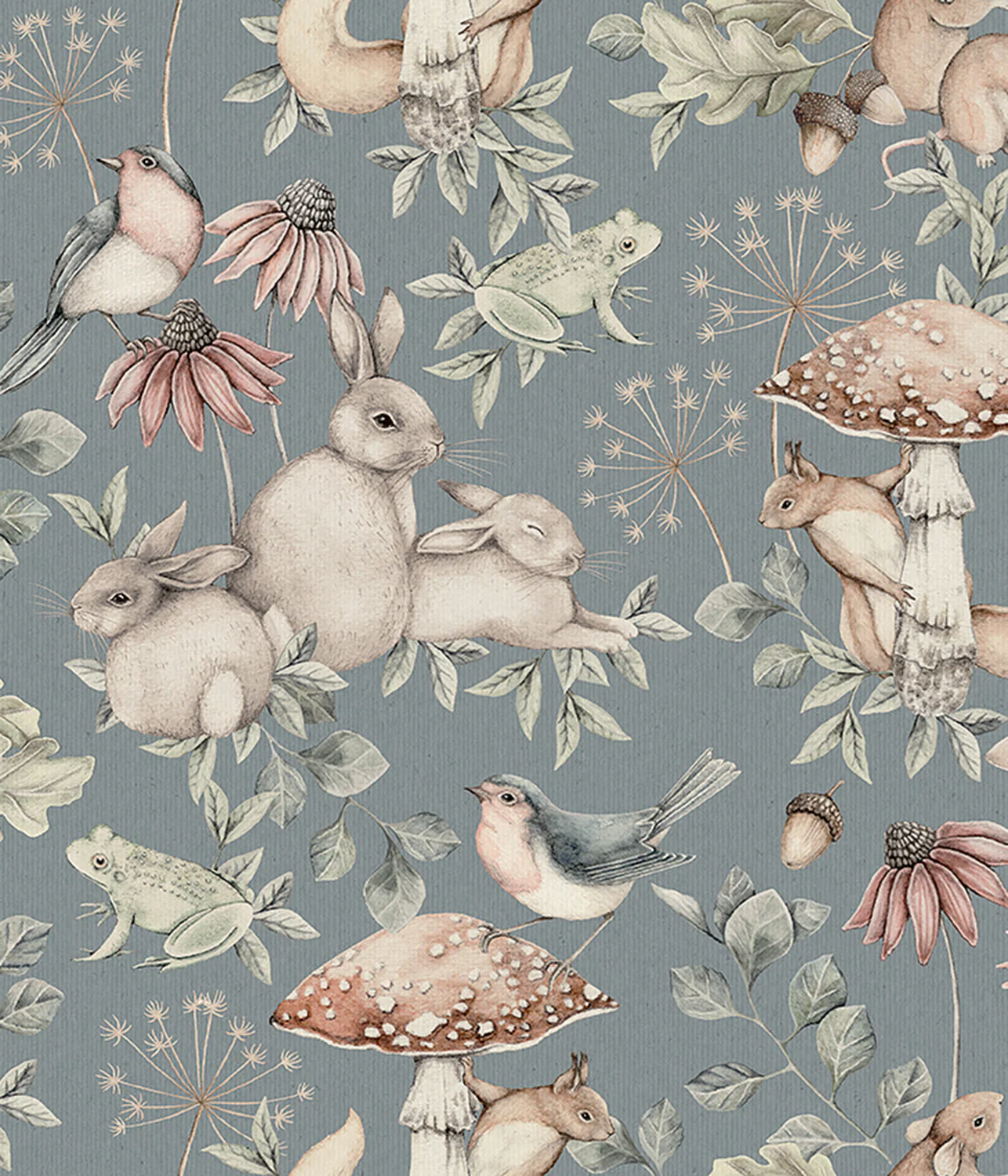 Minou blue wallpaper - Image 4