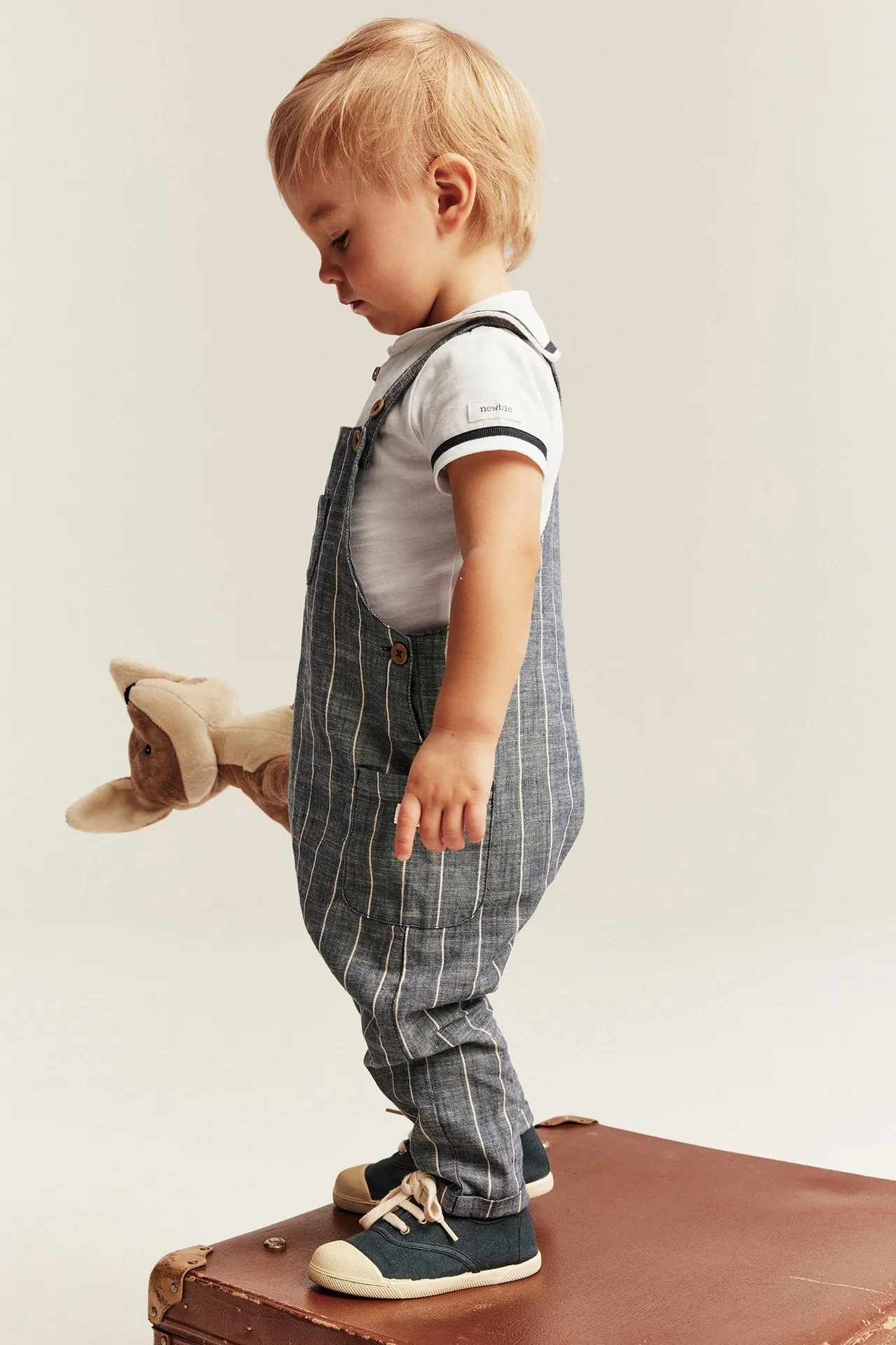 Baby white short sleeve sailor bodysuit - Image 3