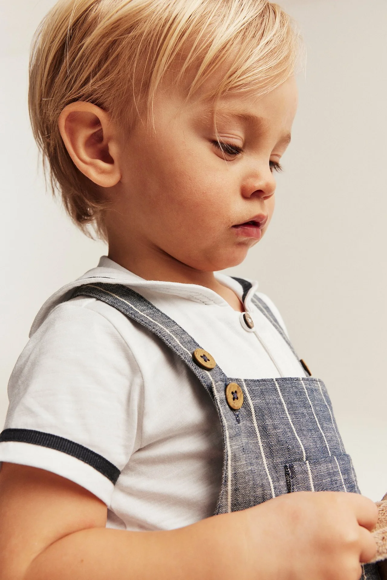 Baby white short sleeve sailor bodysuit - Image 4