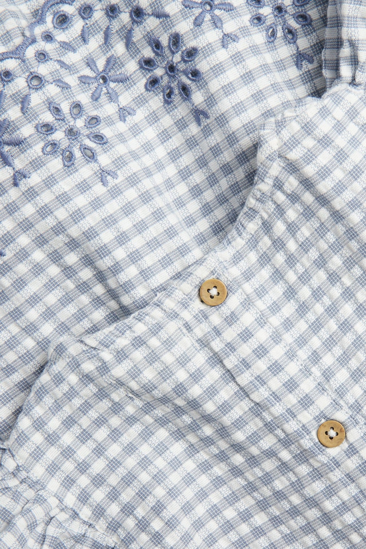 Baby checked bodysuit with frills - Image 3