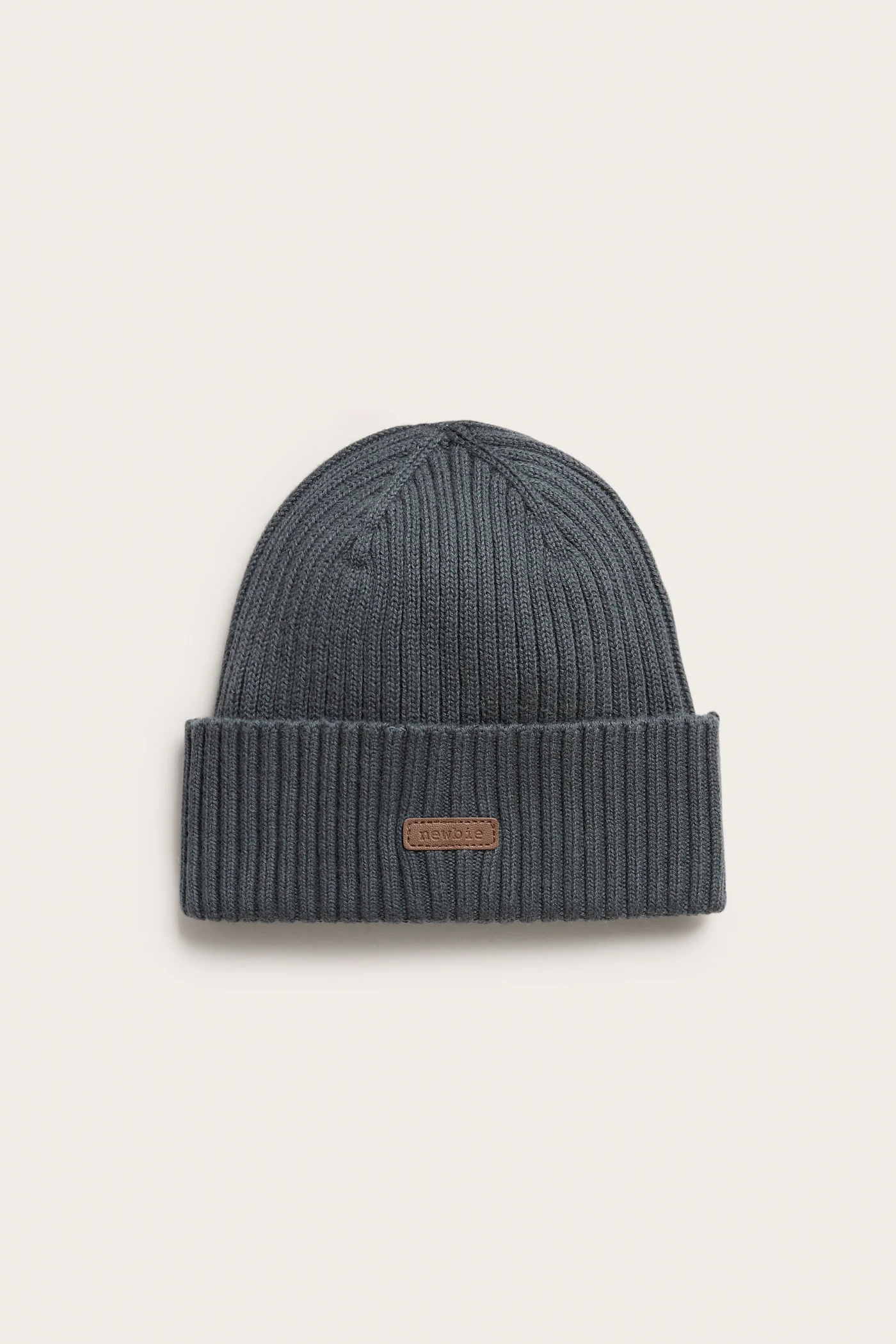 Baby & kids blue ribbed beanie