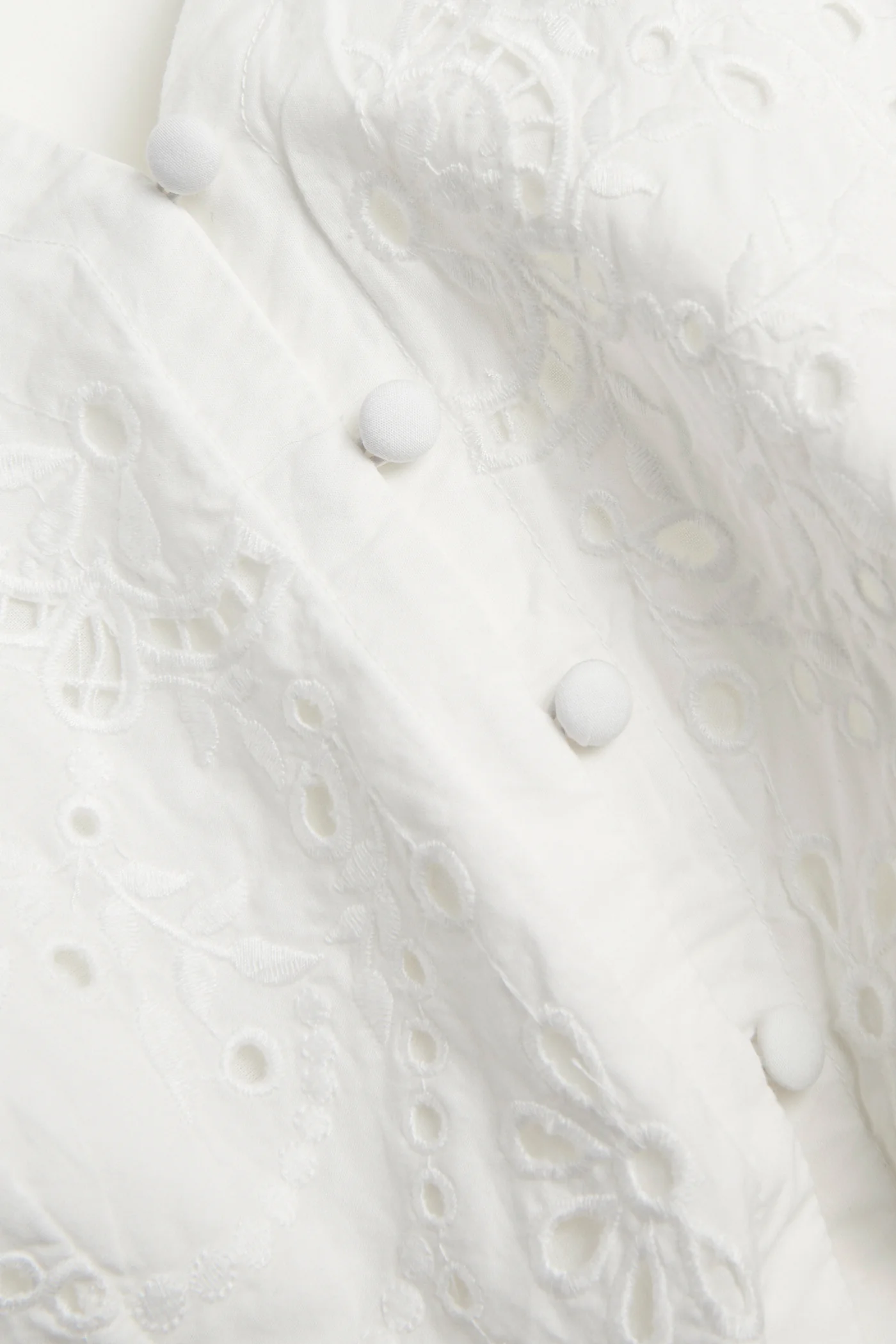 Women’s white embroidered dress - Image 6