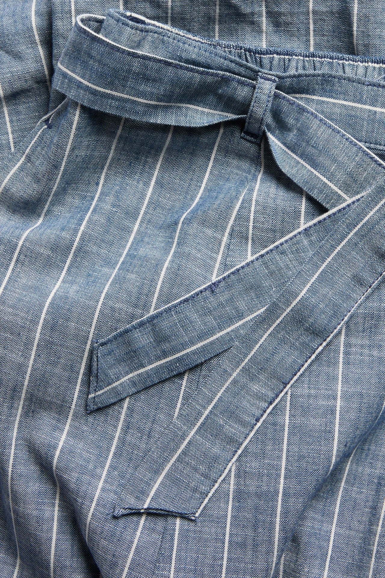 Women's blue striped skirt - Image 6