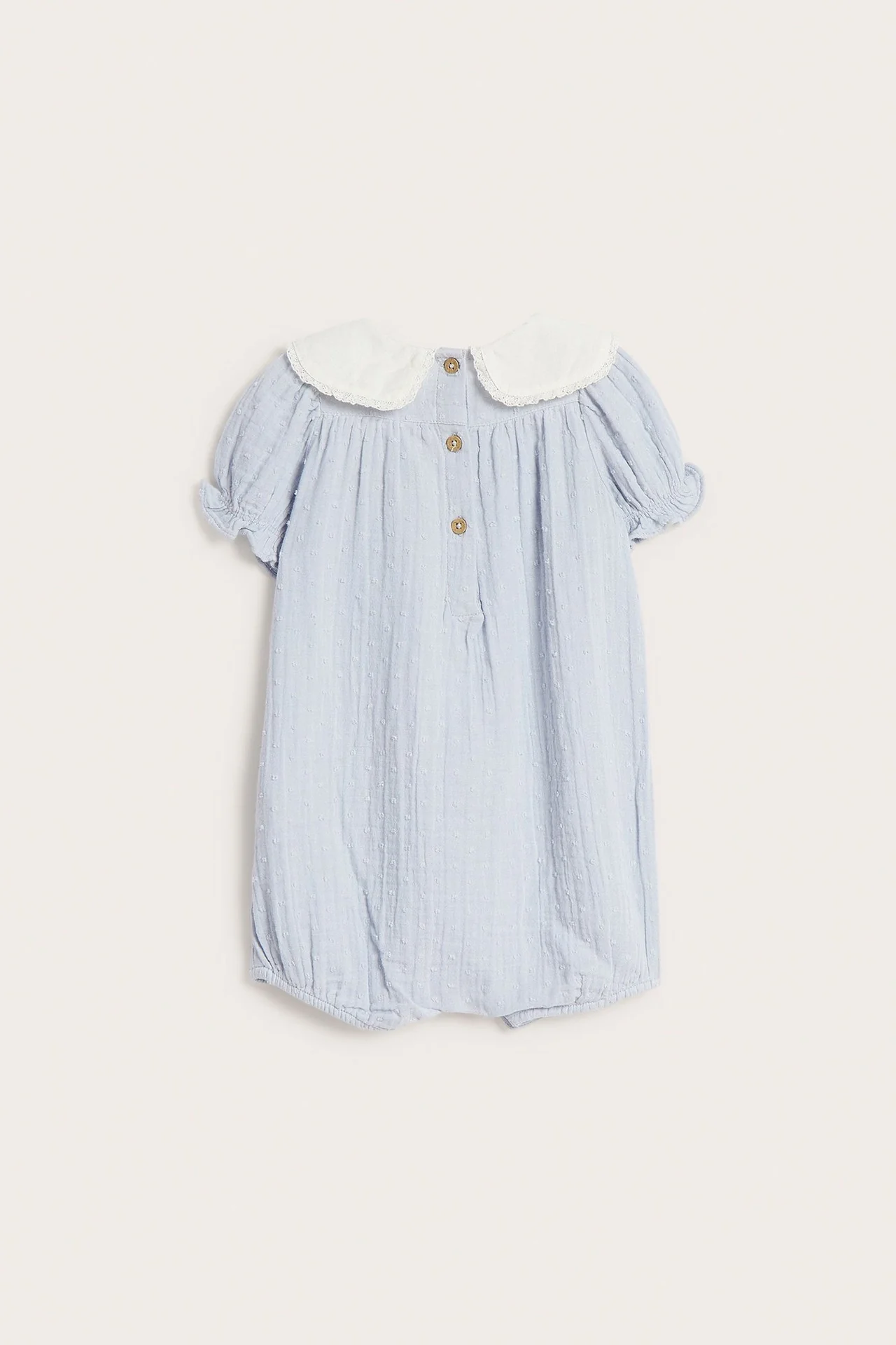 Baby playsuit with sailor collar - Image 3