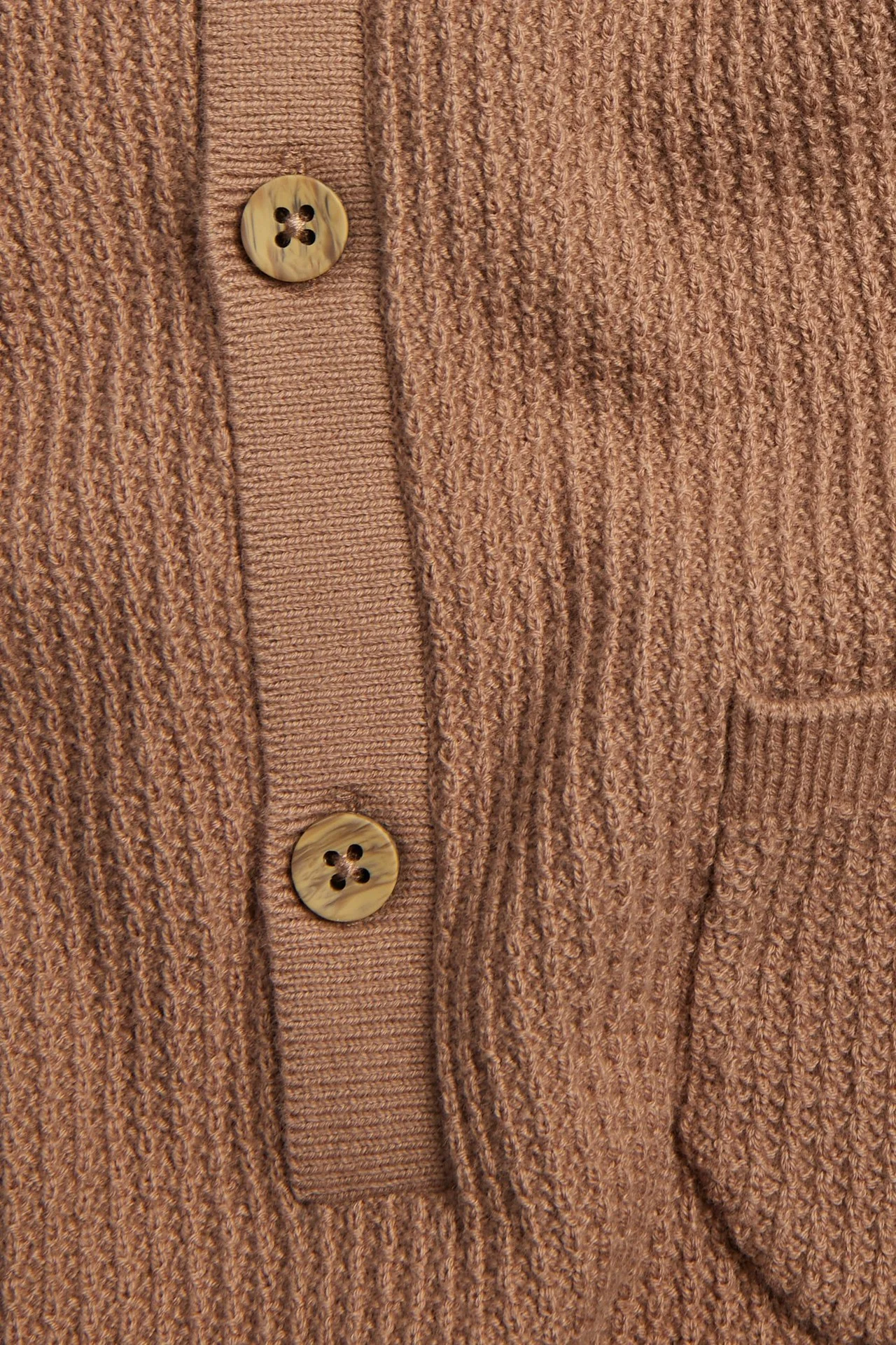 Baby brown fine-knit romper - Image 2