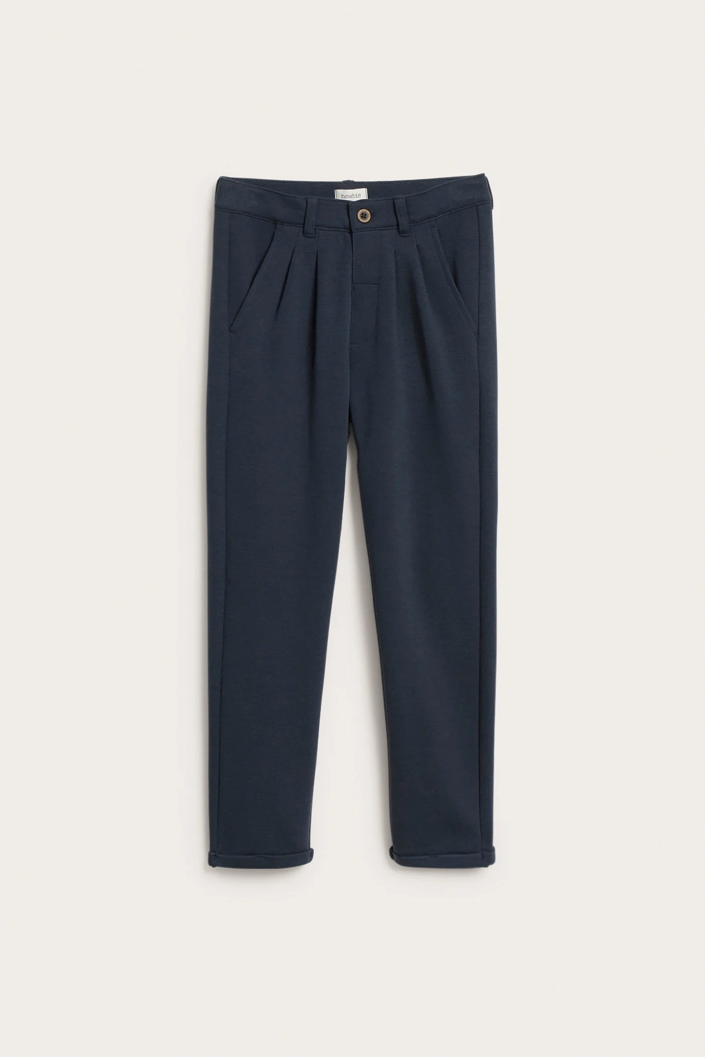 Kids blue trousers with button fastening - Image 2