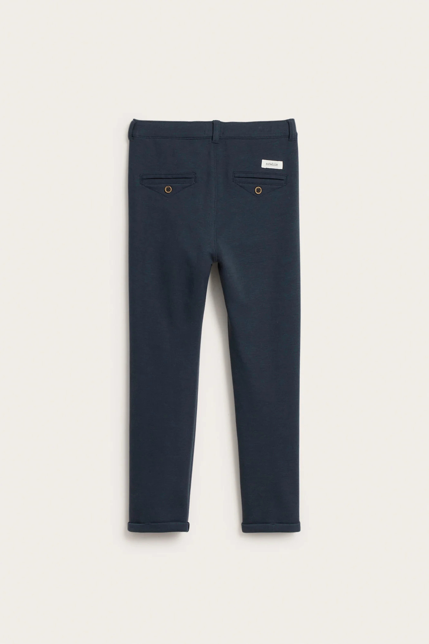 Kids blue trousers with button fastening - Image 7