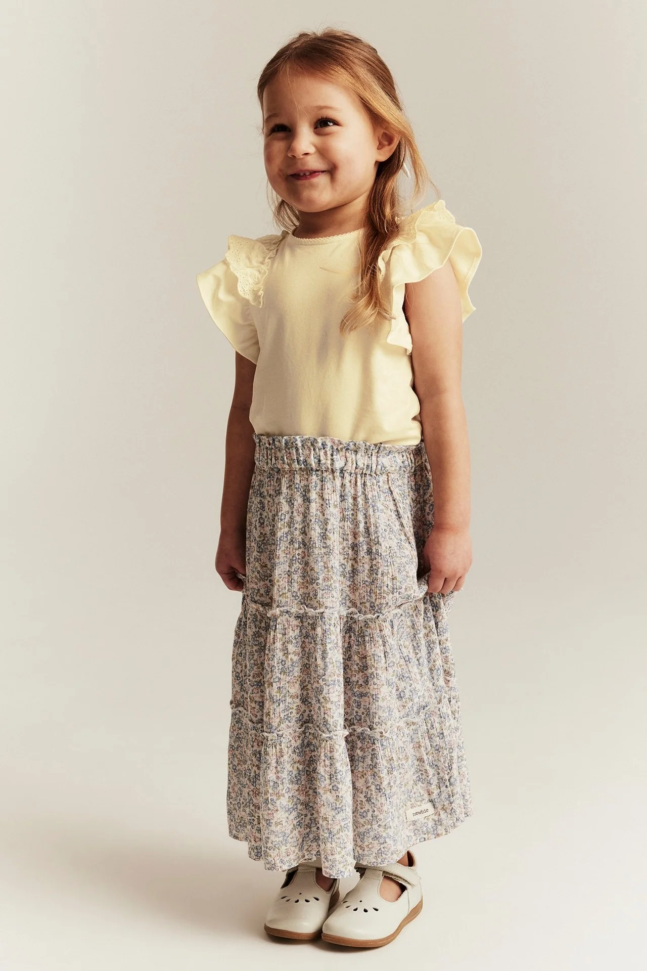Baby & Kids yellow short sleeve top - Image 2