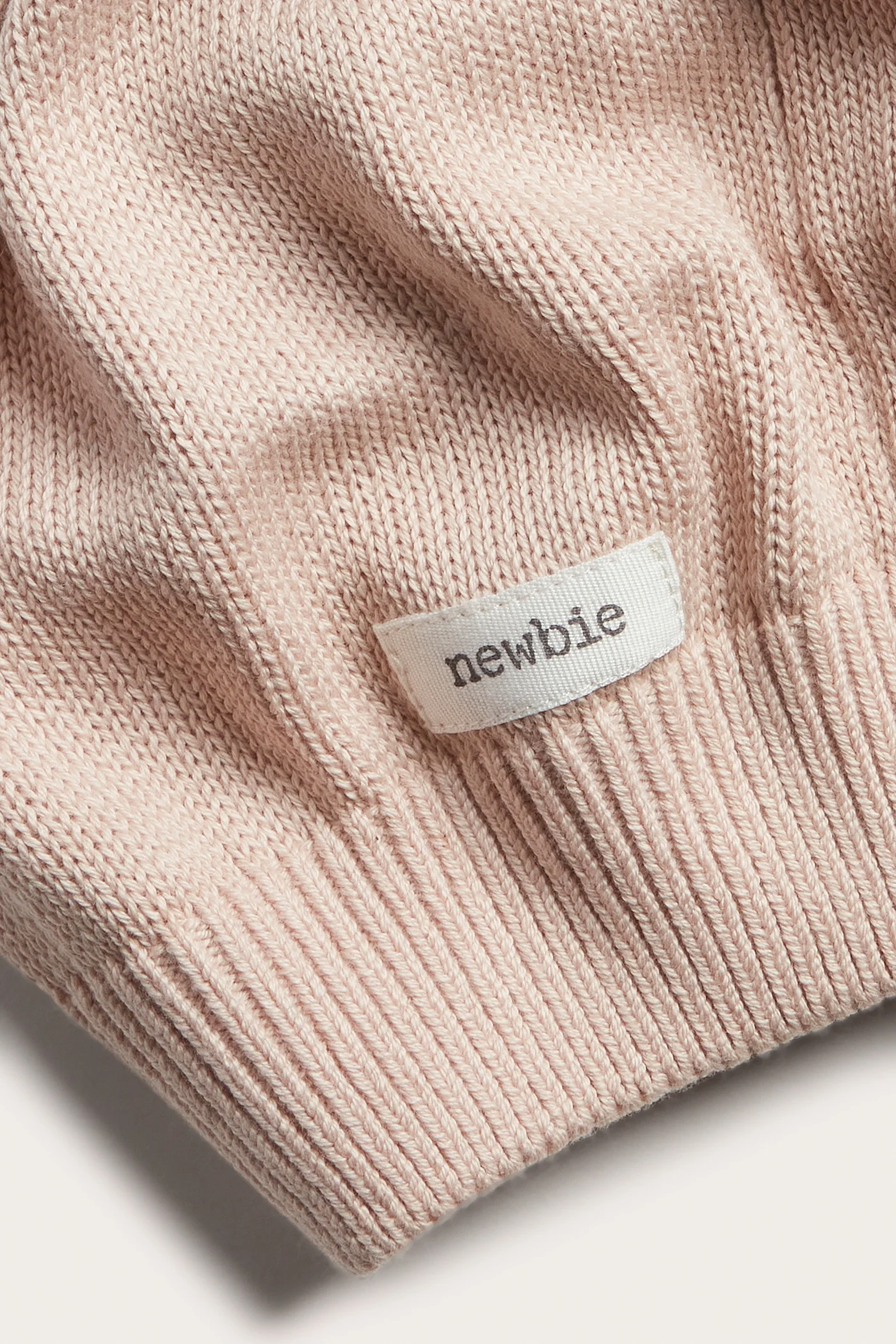 Baby & kids pink beret with bow - Image 3