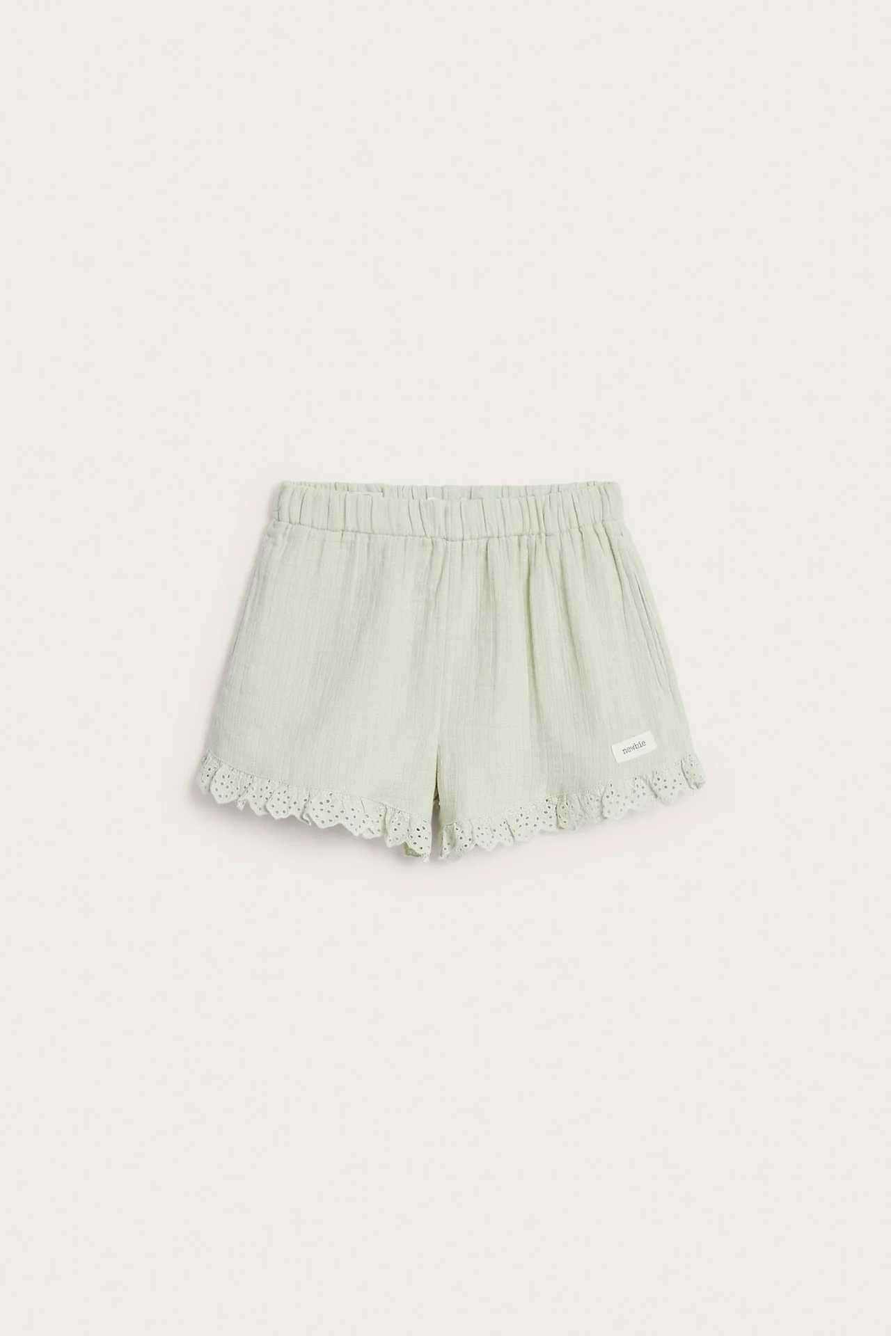 Kids woven shorts with frill - Image 2