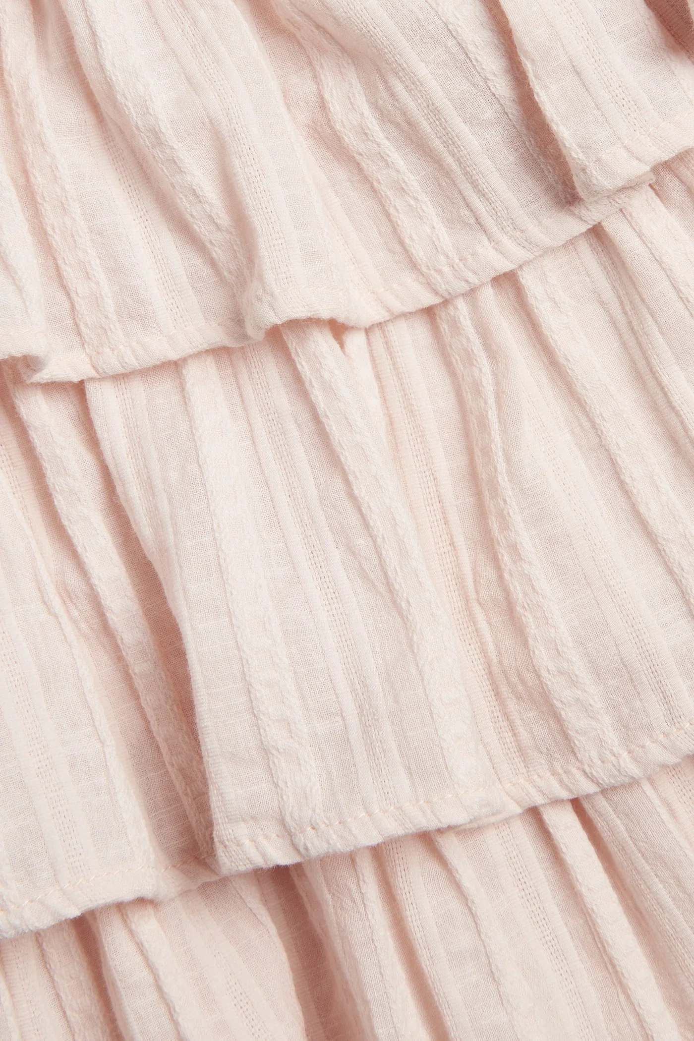 Kids woven blouse with frills - Image 2